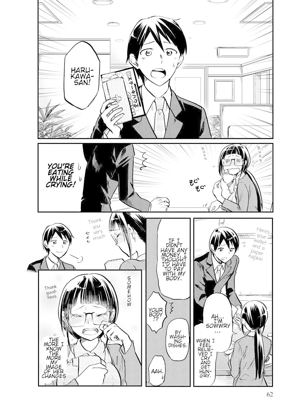 Harukawa-san is Hungry Today Too. Chapter 6 page 8 - Chapter 6