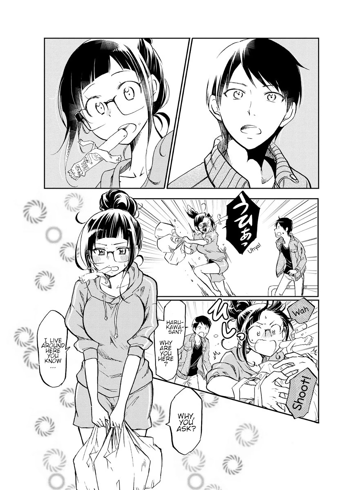 Harukawa-san is Hungry Today Too. Chapter 7 page 4 - Chapter 7