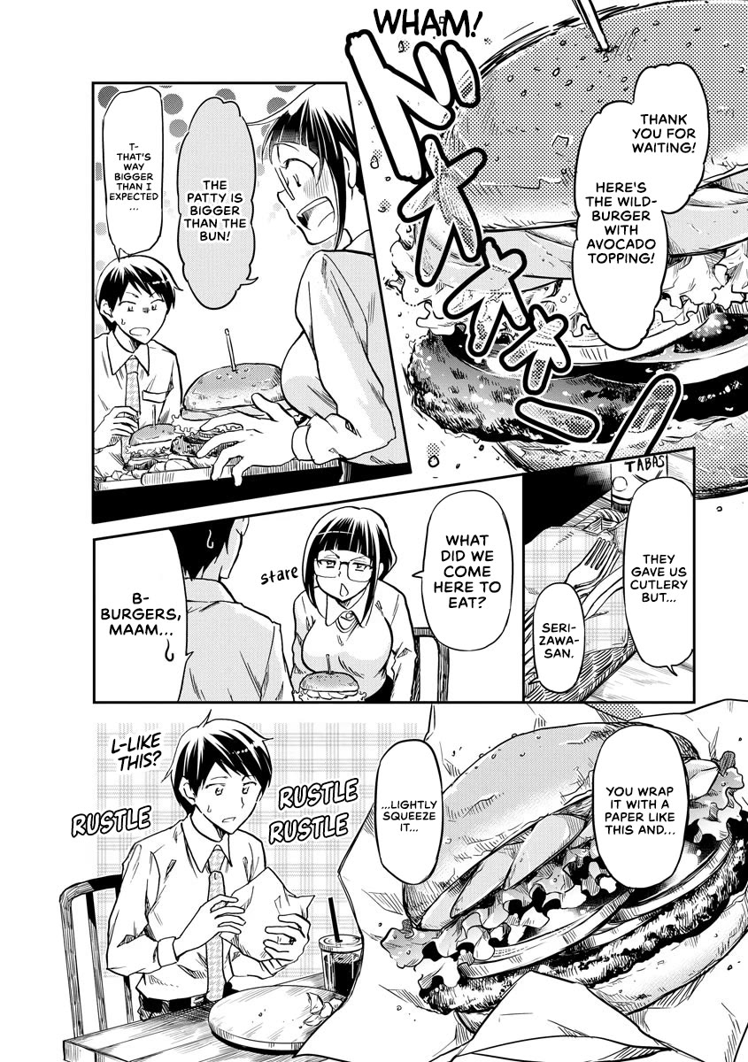 Harukawa-san is Hungry Today Too. Chapter 9 page 4 - Chapter 9: Big Bang Burger