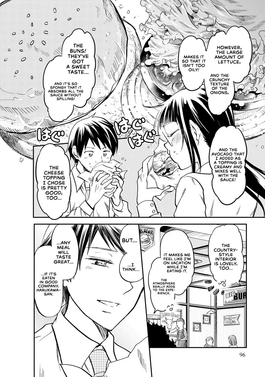 Harukawa-san is Hungry Today Too. Chapter 9 page 6 - Chapter 9: Big Bang Burger