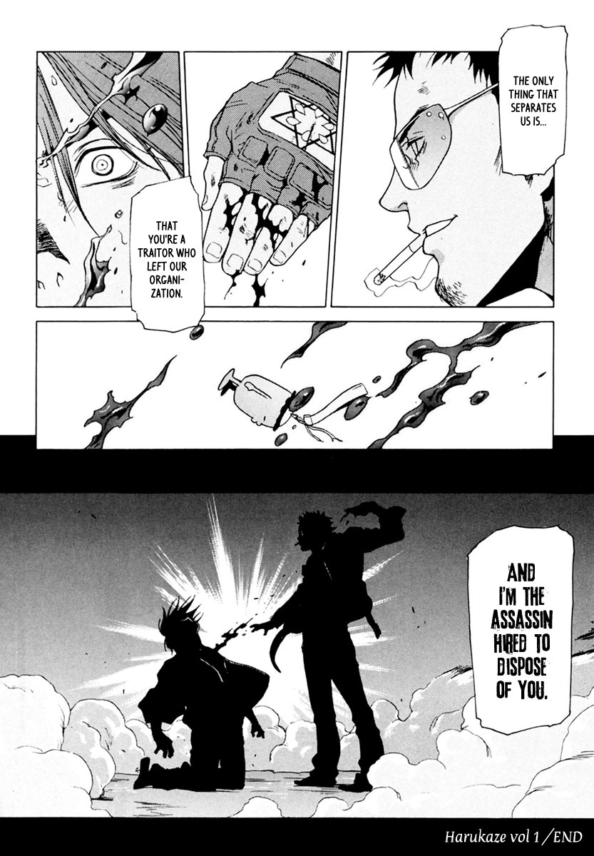 Harukaze Bitter Bop Chapter 5.2 page 35 - Chapter 5 v2 : Slash BLUE★BLOOD