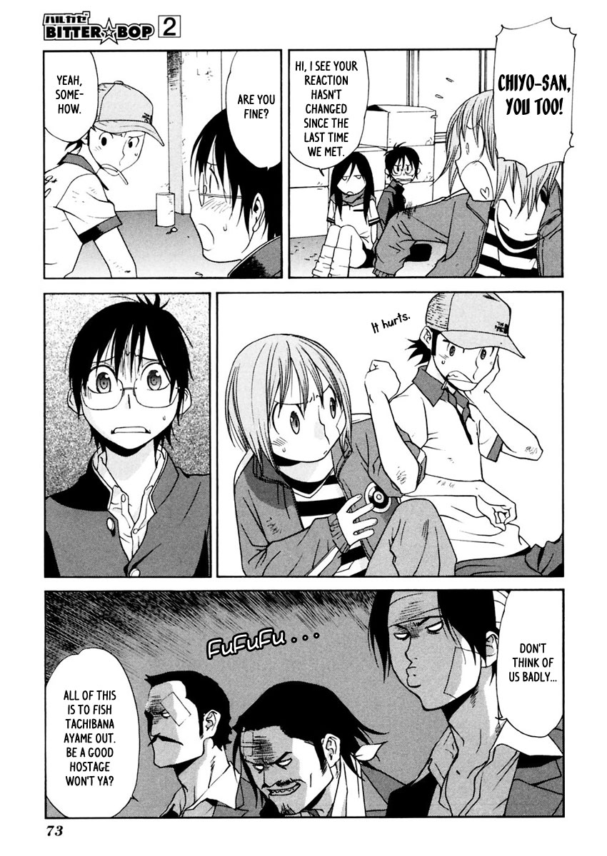 Harukaze Bitter Bop Chapter 8.2 page 15 - Chapter 8 v2 : Dropping Head DEF★LOCK