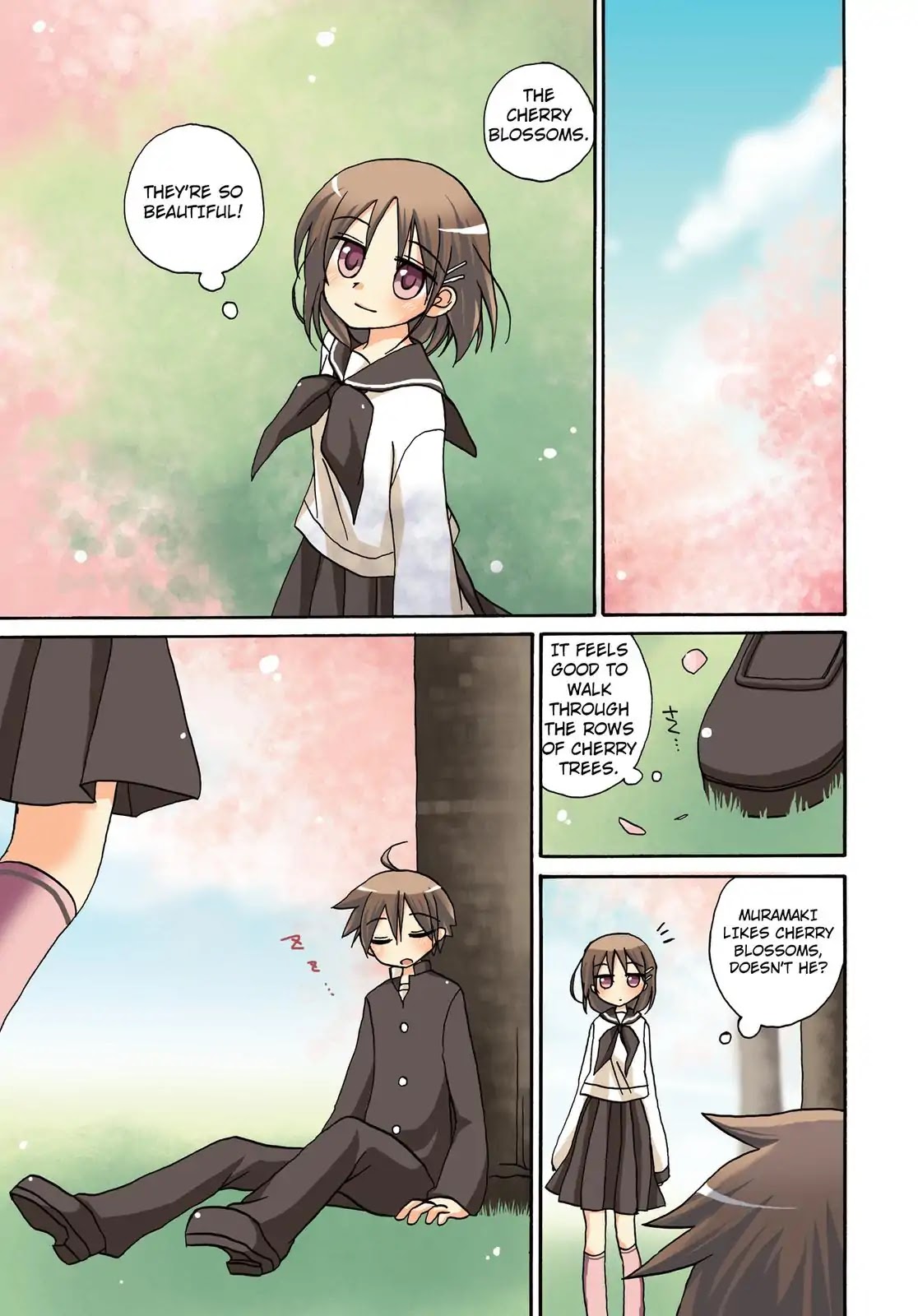 Harukaze Biyori Chapter 20.5 page 7 - Chapter 20.5: 4-Panel Biyori [END]