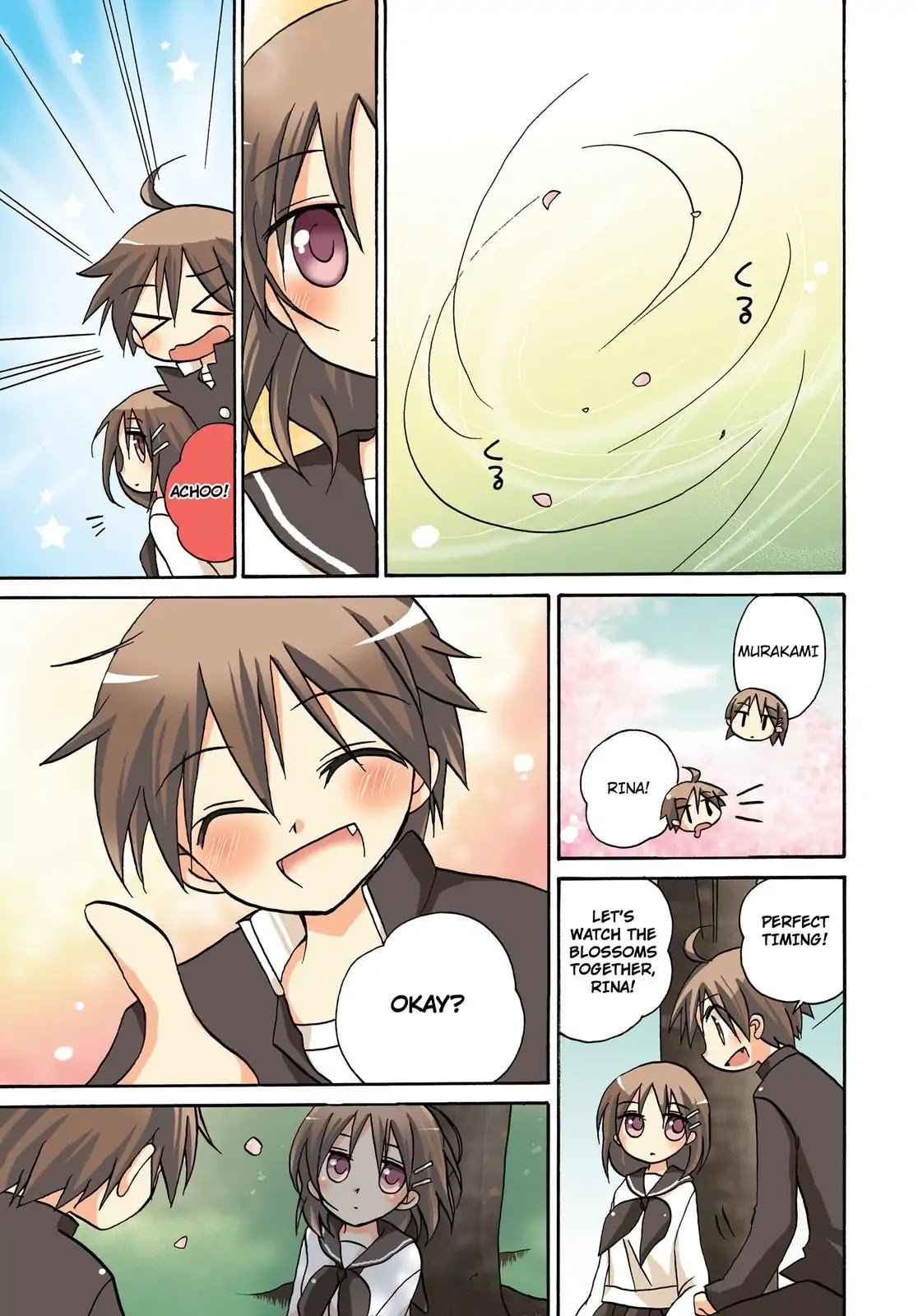 Harukaze Biyori Chapter 20.5 page 9 - Chapter 20.5: 4-Panel Biyori [END]