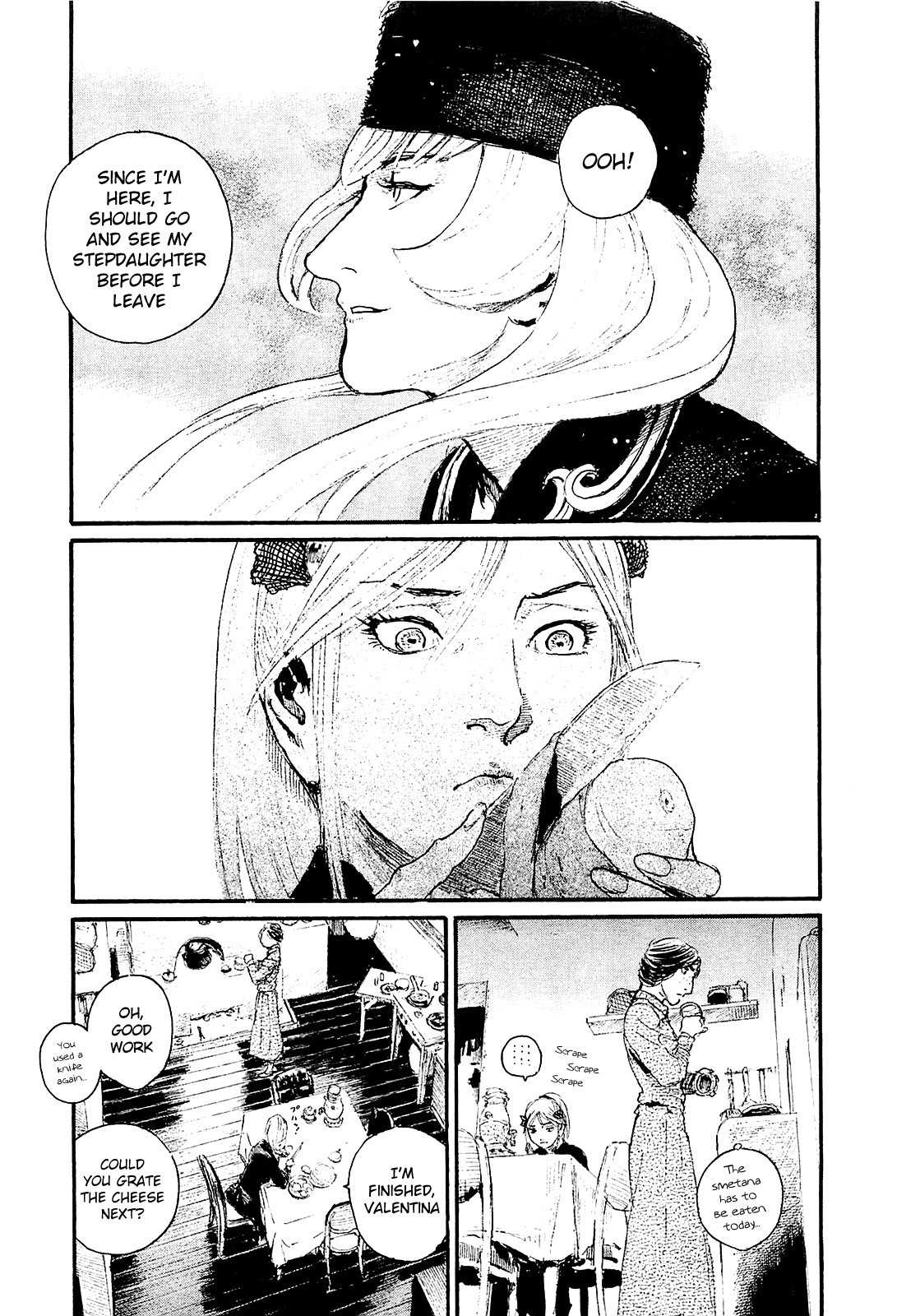 Harukaze no Snegurochka Chapter 4 page 5 - Chapter 4: The Squirrel and Puppy's Blood