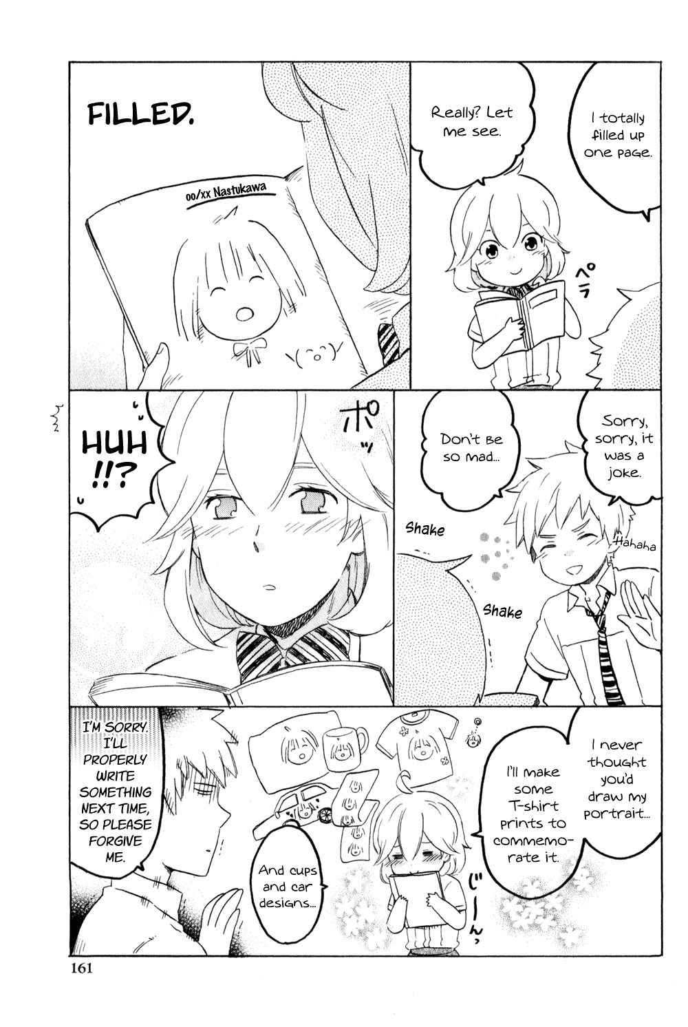 Haruno to Natsukawa. Chapter 8.5 page 5 - Chapter 8.5: Bonus