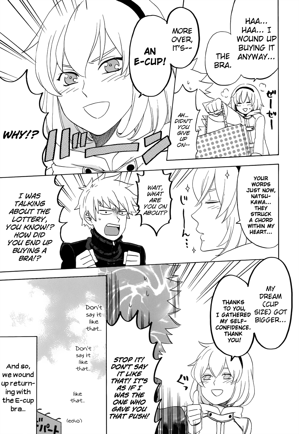 Haruno to Natsukawa. Chapter 8.6 page 16 - Chapter 8.6: Oneshot