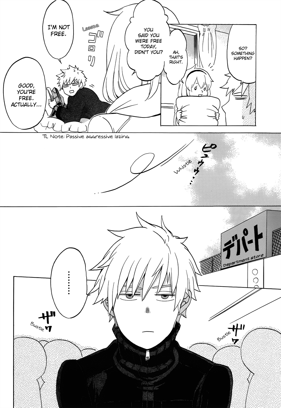 Haruno to Natsukawa. Chapter 8.6 page 6 - Chapter 8.6: Oneshot