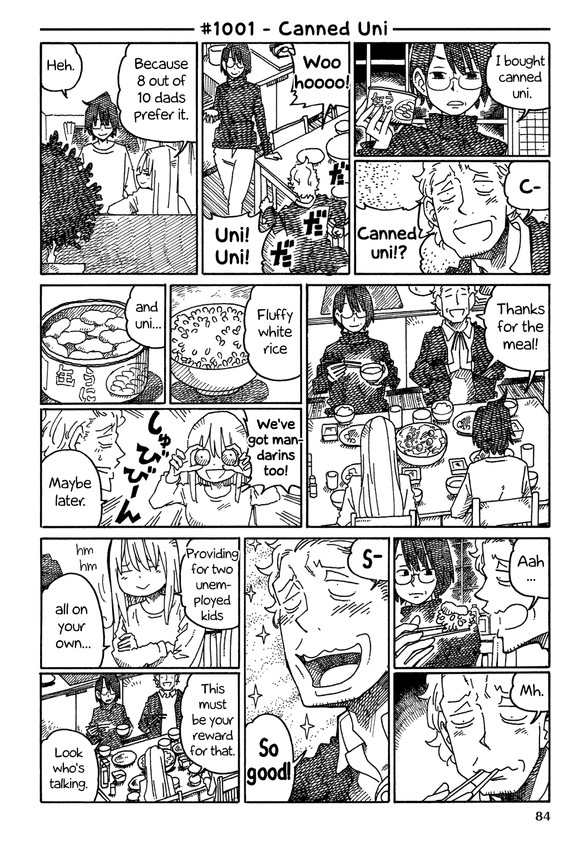 Hatarakanai Futari (The Jobless Siblings) Chapter 1001 page 1 - Chapter 1001: Canned Uni