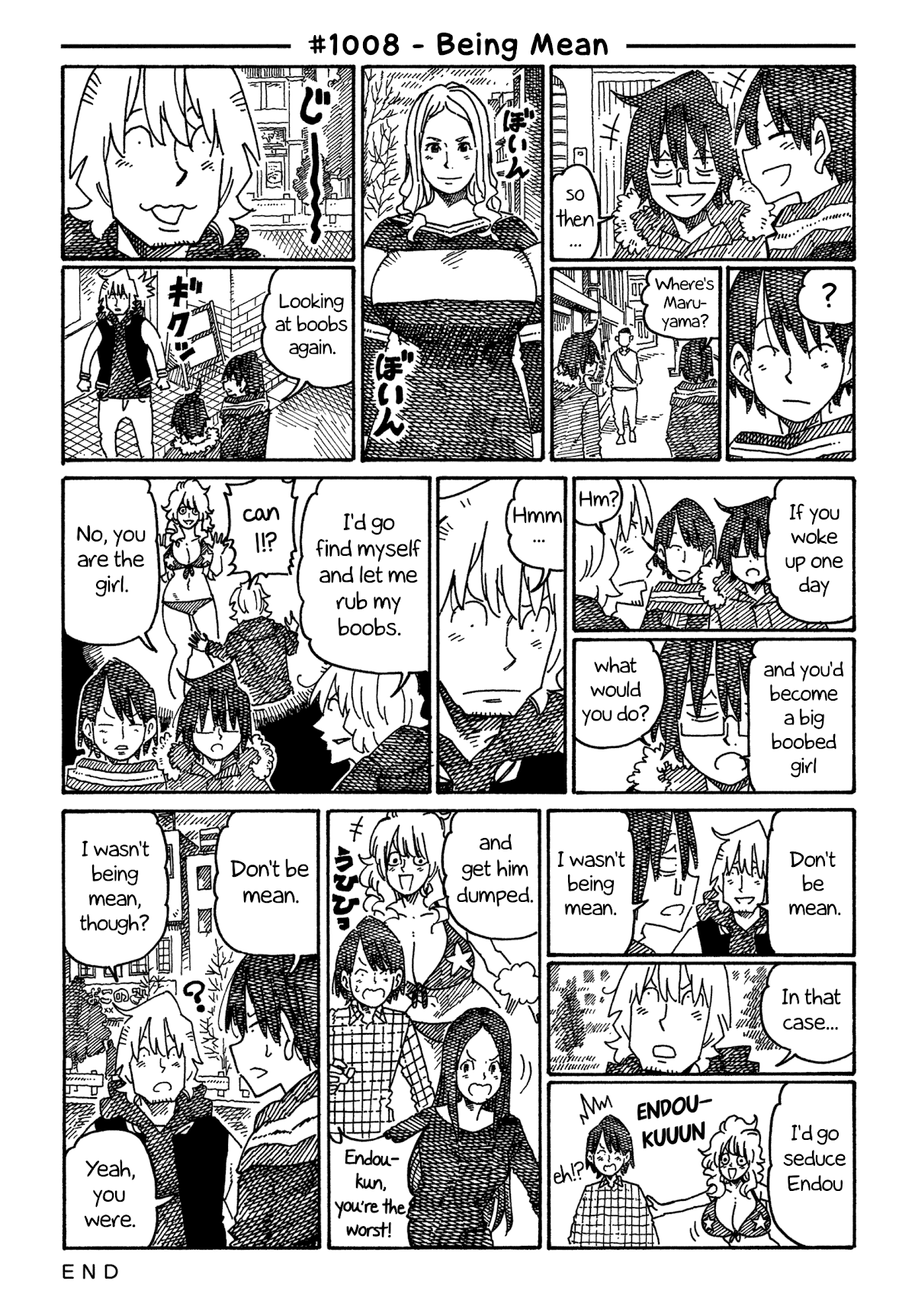 Hatarakanai Futari (The Jobless Siblings) Chapter 1008 page 1 - Chapter 1008: Being Mean