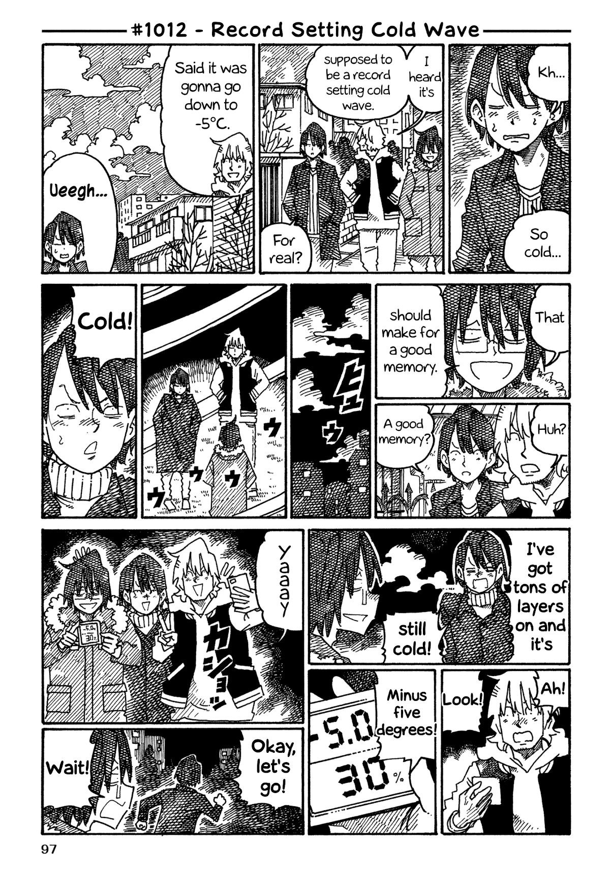 Hatarakanai Futari (The Jobless Siblings) Chapter 1012 page 1 - Chapter 1012: Record Setting Cold Wave