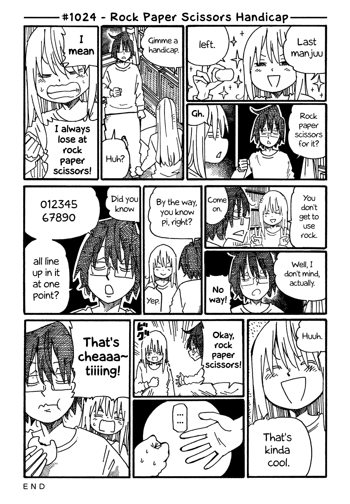 Hatarakanai Futari (The Jobless Siblings) Chapter 1024 page 1 - Chapter 1024: Rock Paper Scissors Handicap