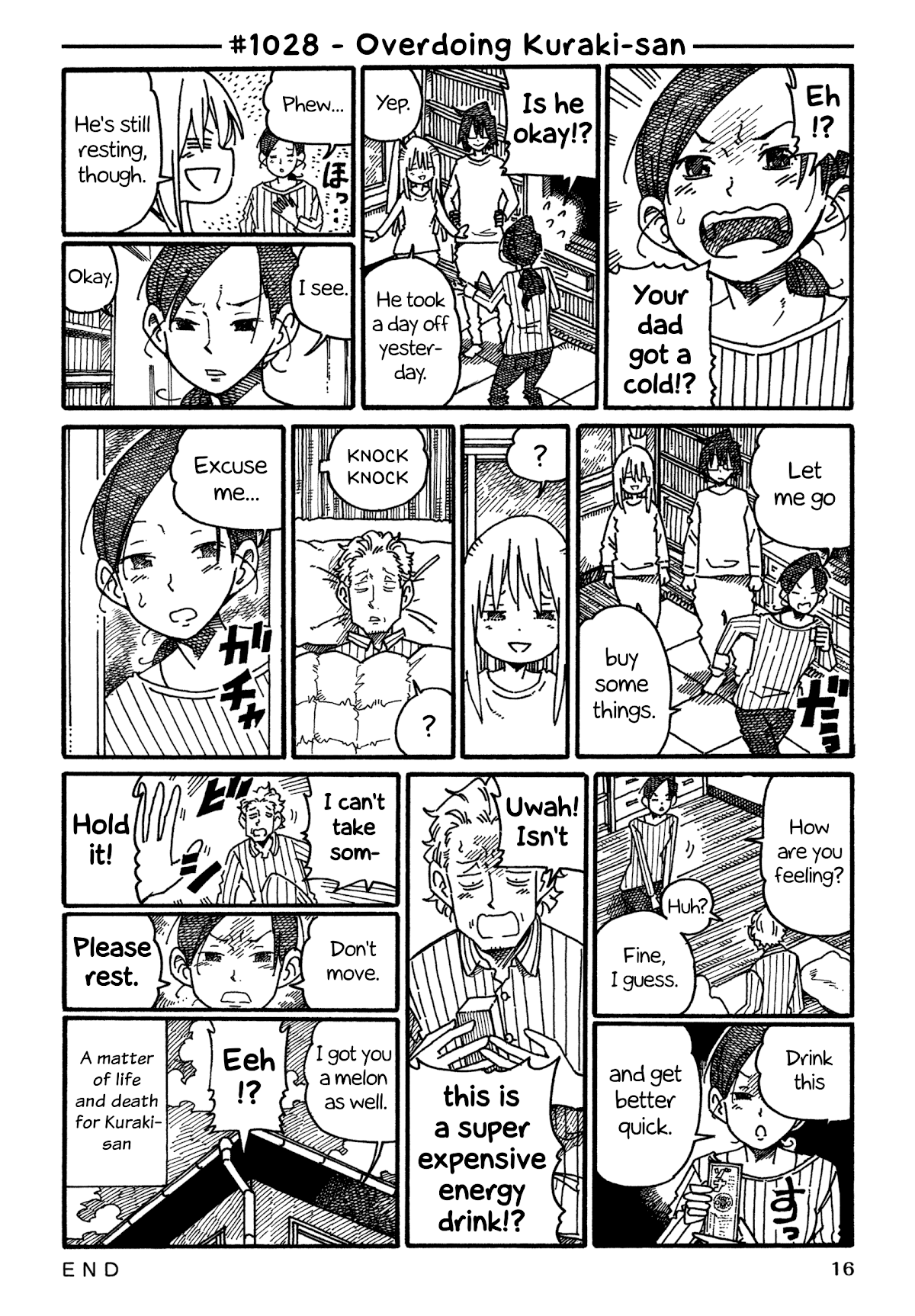 Hatarakanai Futari (The Jobless Siblings) Chapter 1028 page 1 - Chapter 1028: Overdoing Kuraki-san