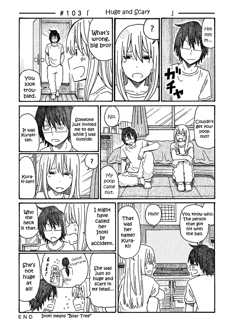 Hatarakanai Futari (The Jobless Siblings) Chapter 103 page 1 - Chapter 103: Huge and Scary