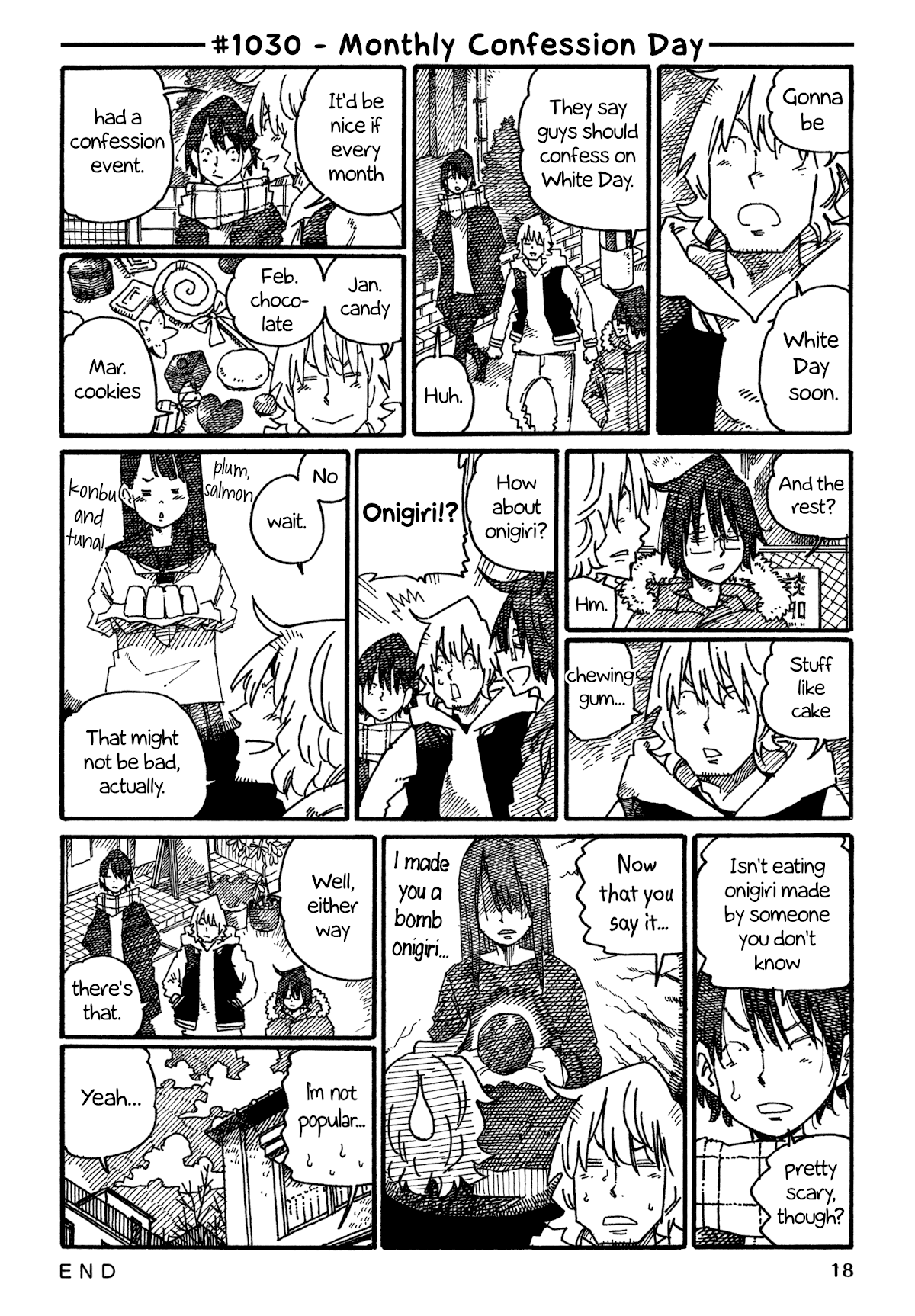 Hatarakanai Futari (The Jobless Siblings) Chapter 1030 page 1 - Chapter 1030: Monthly Confession Day