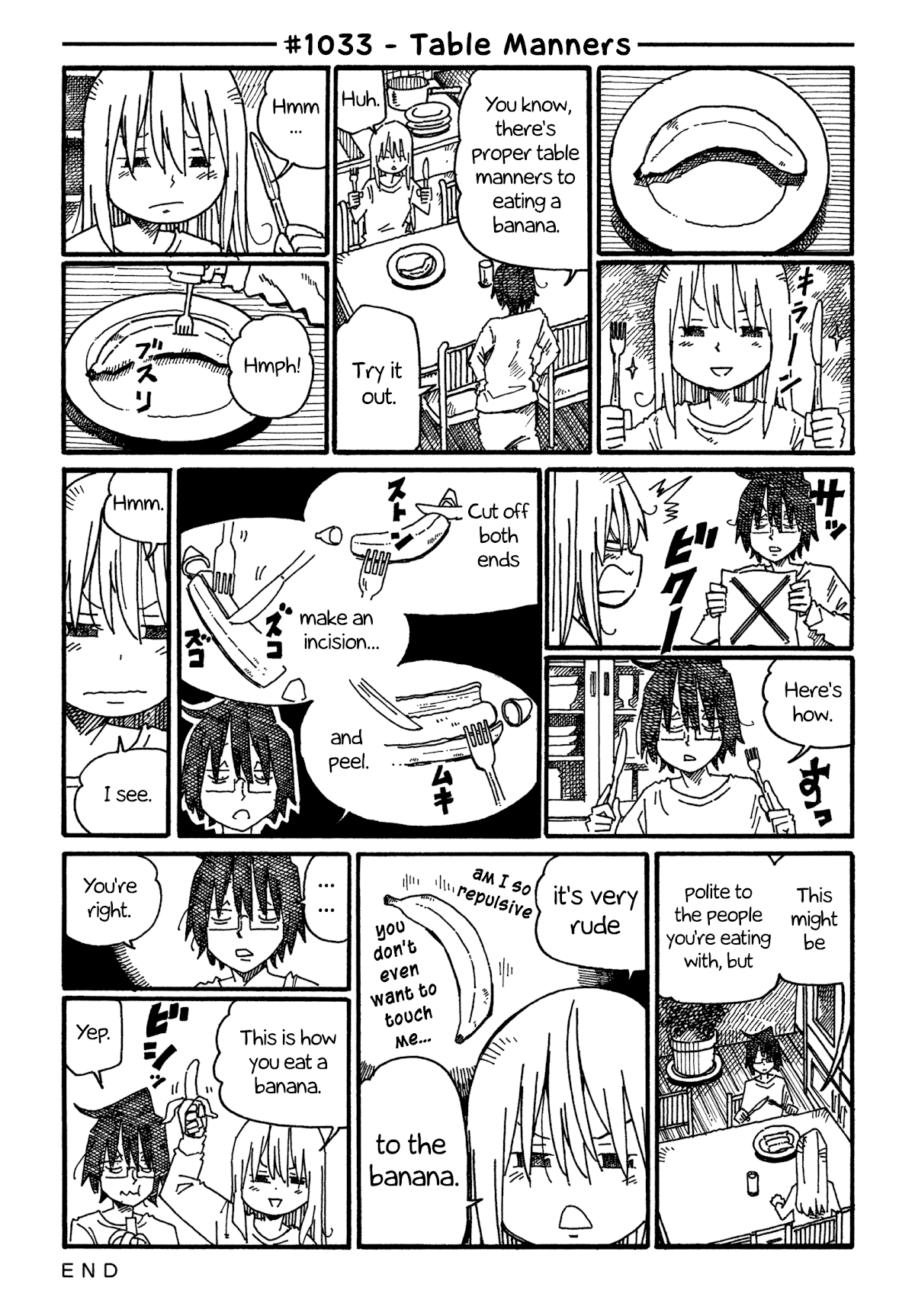 Hatarakanai Futari (The Jobless Siblings) Chapter 1033 page 1 - Chapter 1033: Table Manners