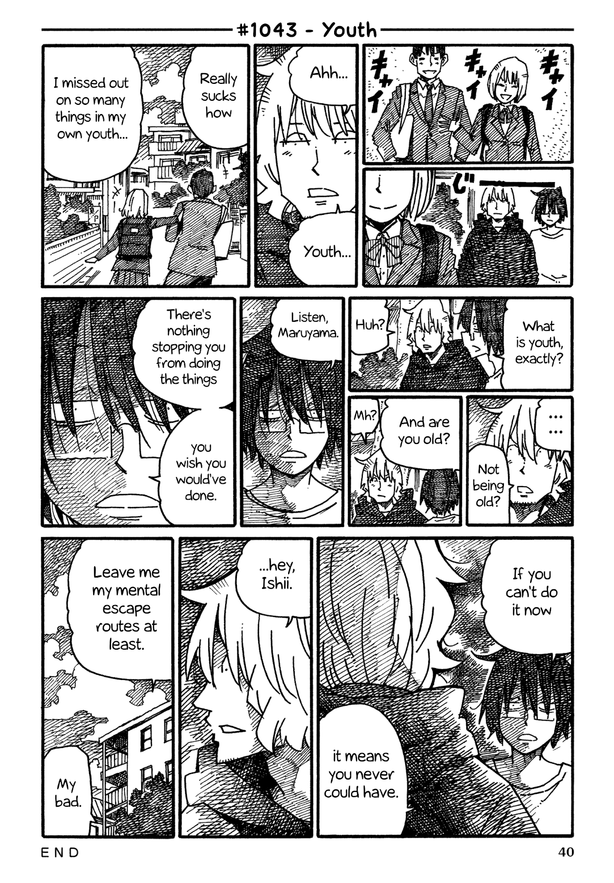 Hatarakanai Futari (The Jobless Siblings) Chapter 1043 page 1 - Chapter 1043: Youth