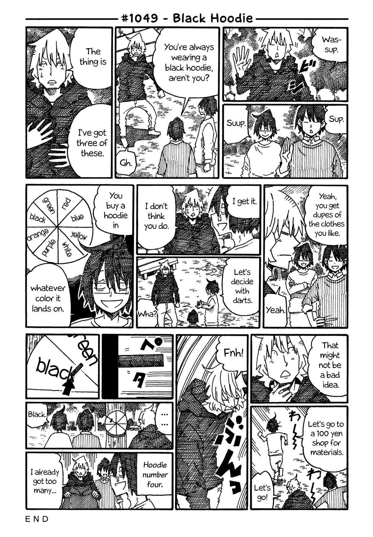 Hatarakanai Futari (The Jobless Siblings) Chapter 1049 page 1 - Chapter 1049: Black Hoodie