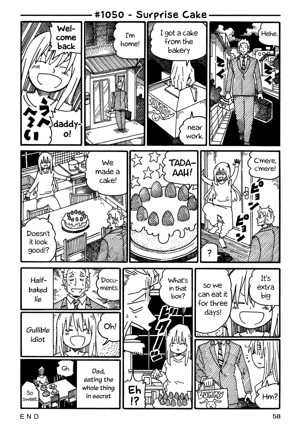 Hatarakanai Futari (The Jobless Siblings) Chapter 1050 page 1 - Chapter 1050: Surprise Cake