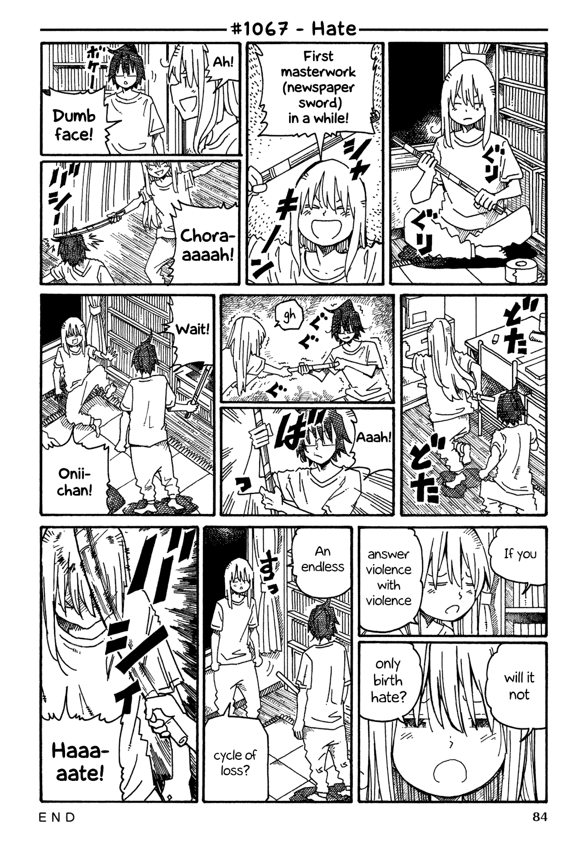 Hatarakanai Futari (The Jobless Siblings) Chapter 1067 page 1 - Chapter 1067: Hate