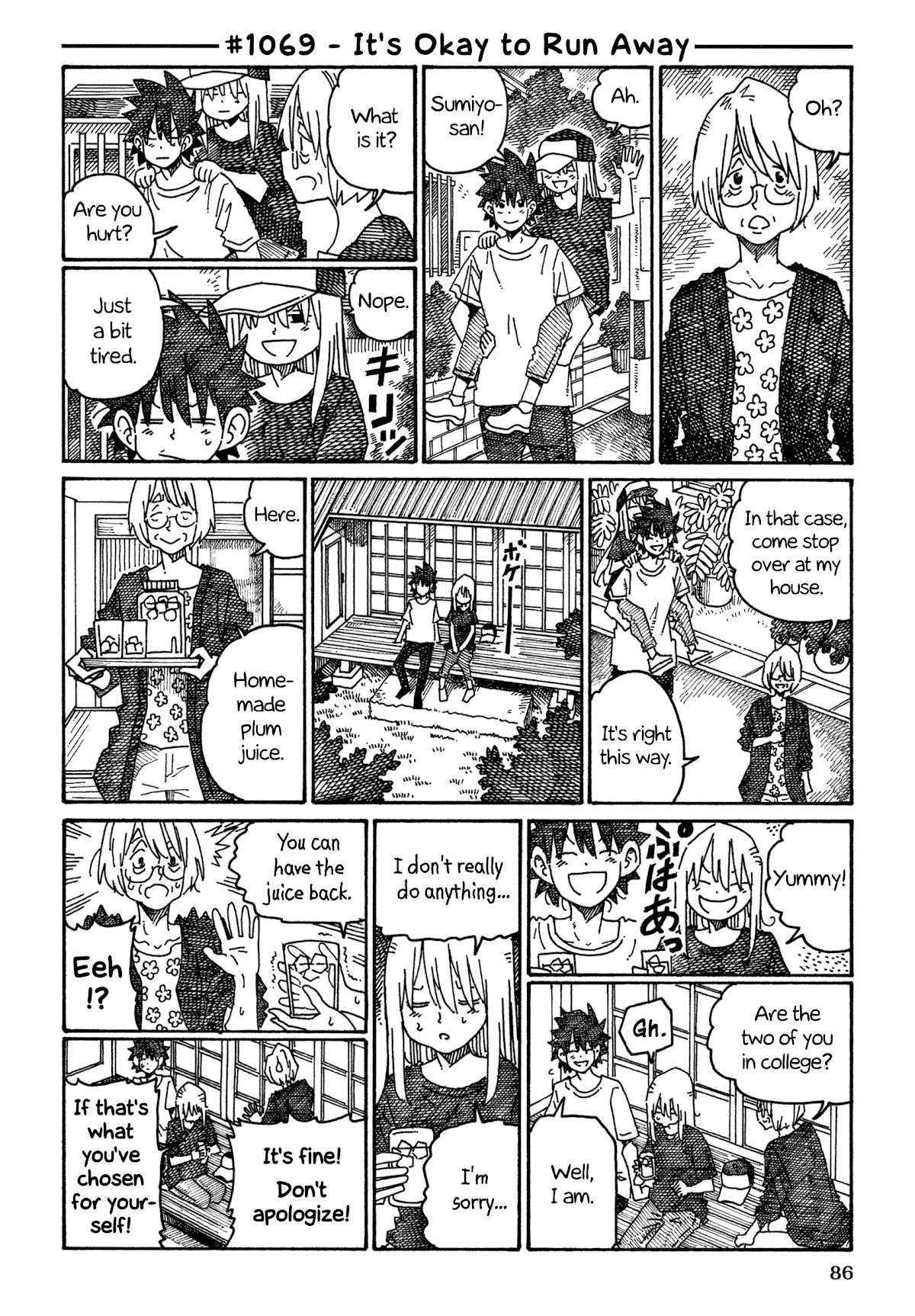Hatarakanai Futari (The Jobless Siblings) Chapter 1069 page 1 - Chapter 1069: It's Okay to Run Away