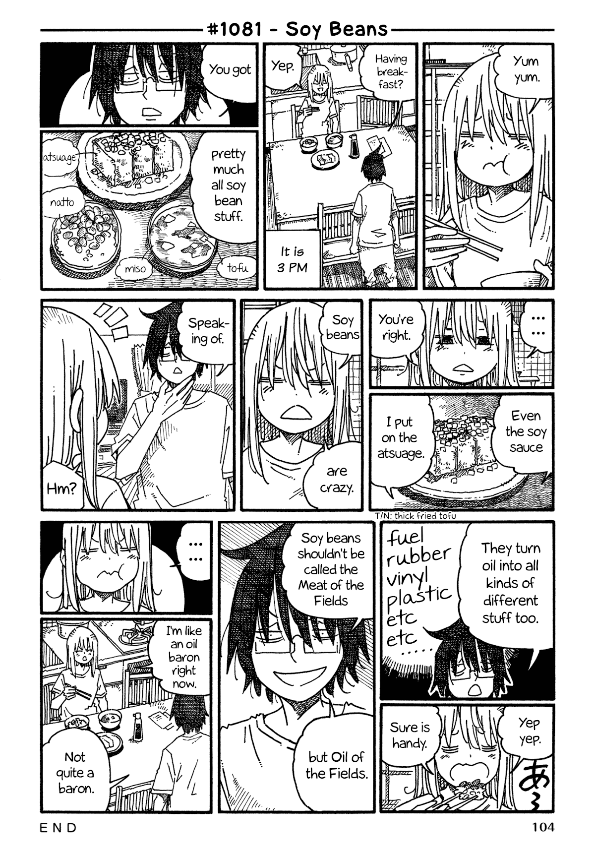 Hatarakanai Futari (The Jobless Siblings) Chapter 1081 page 1 - Chapter 1081: Soy Beans