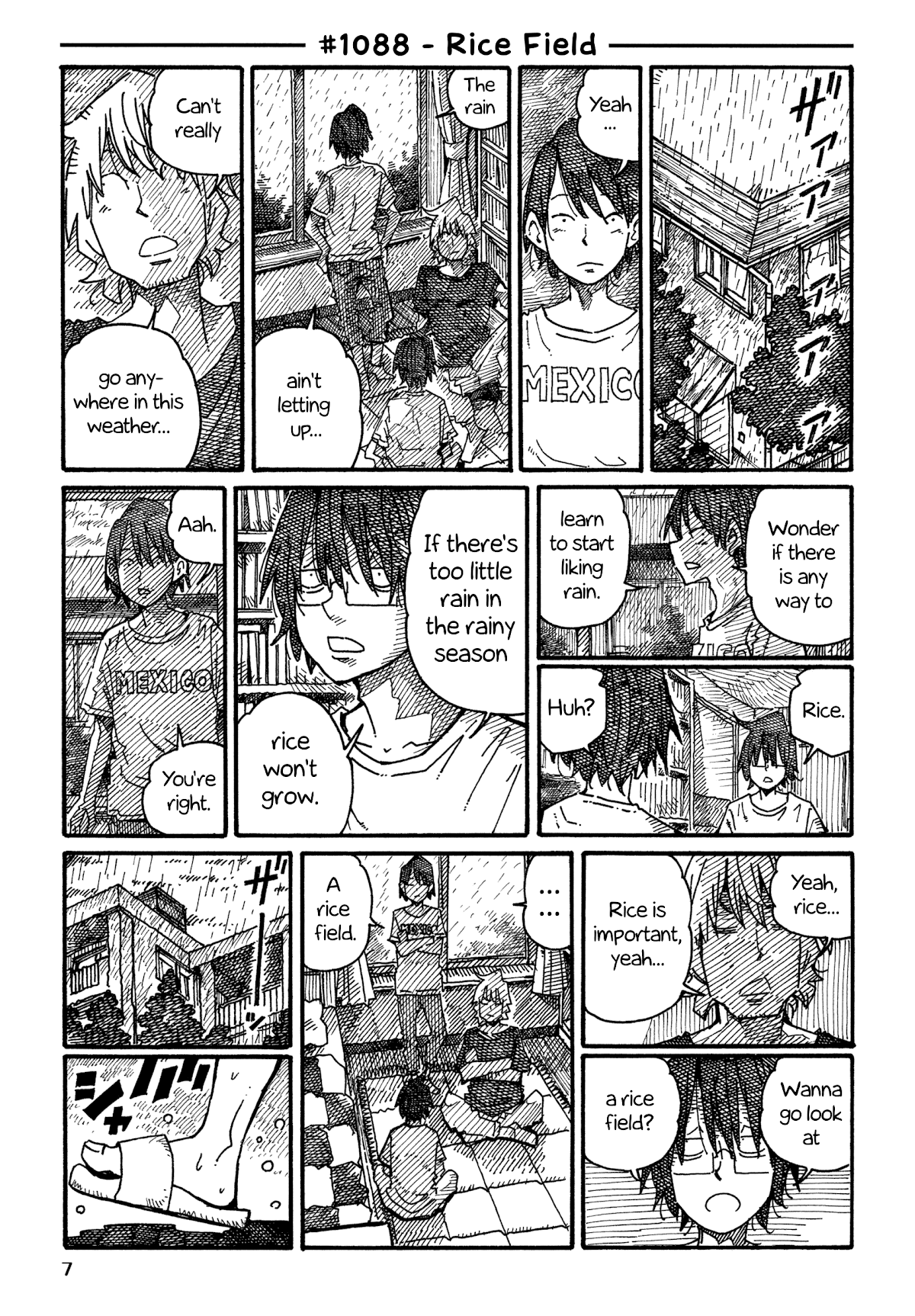 Hatarakanai Futari (The Jobless Siblings) Chapter 1088 page 1 - Chapter 1088: Rice Field