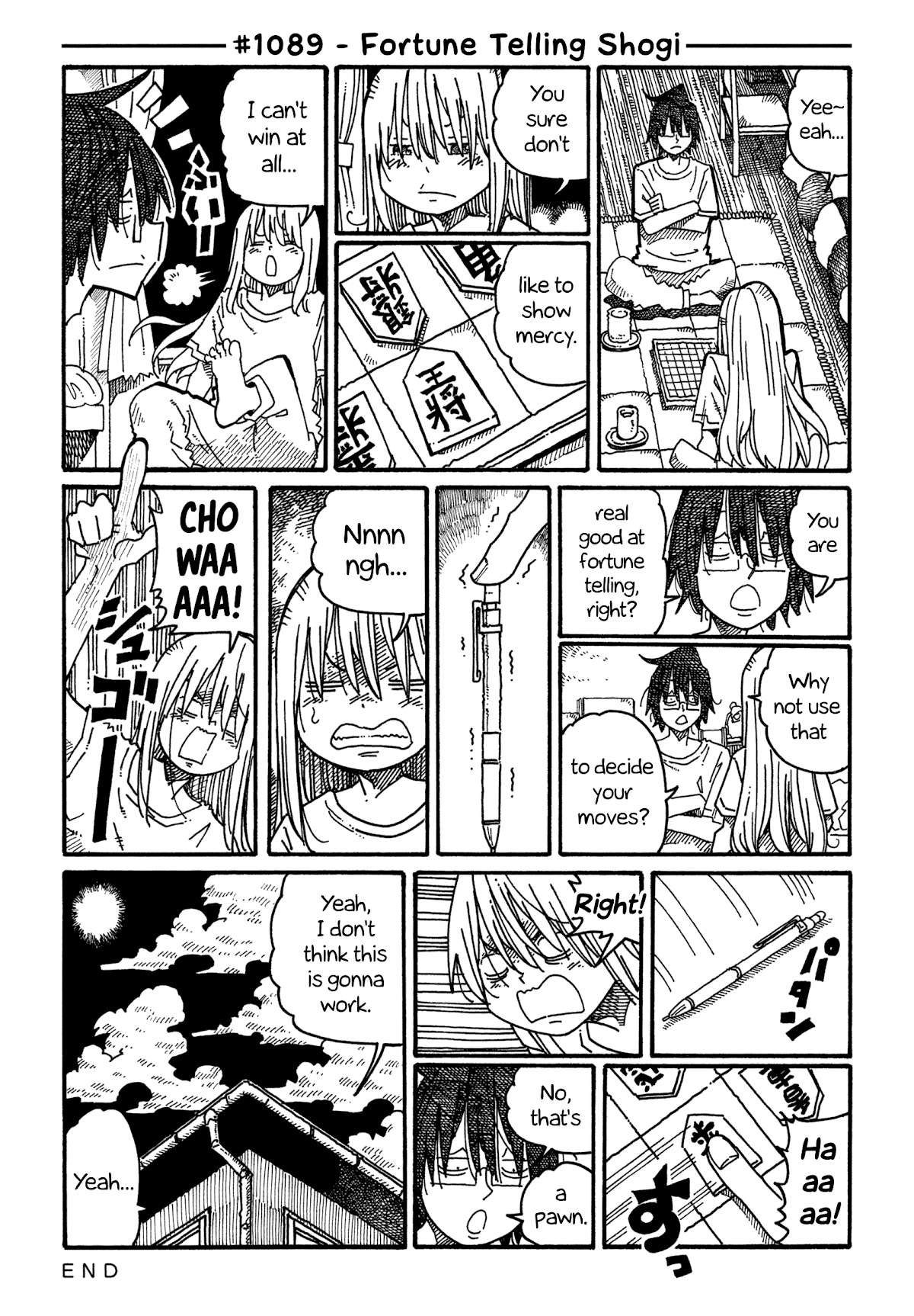 Hatarakanai Futari (The Jobless Siblings) Chapter 1089 page 1 - Chapter 1089: Fortune Telling Shogi