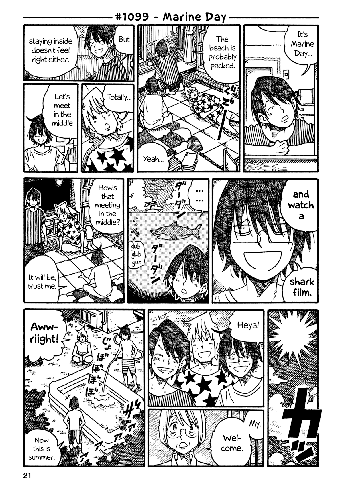 Hatarakanai Futari (The Jobless Siblings) Chapter 1099 page 1 - Chapter 1099: Marine Day