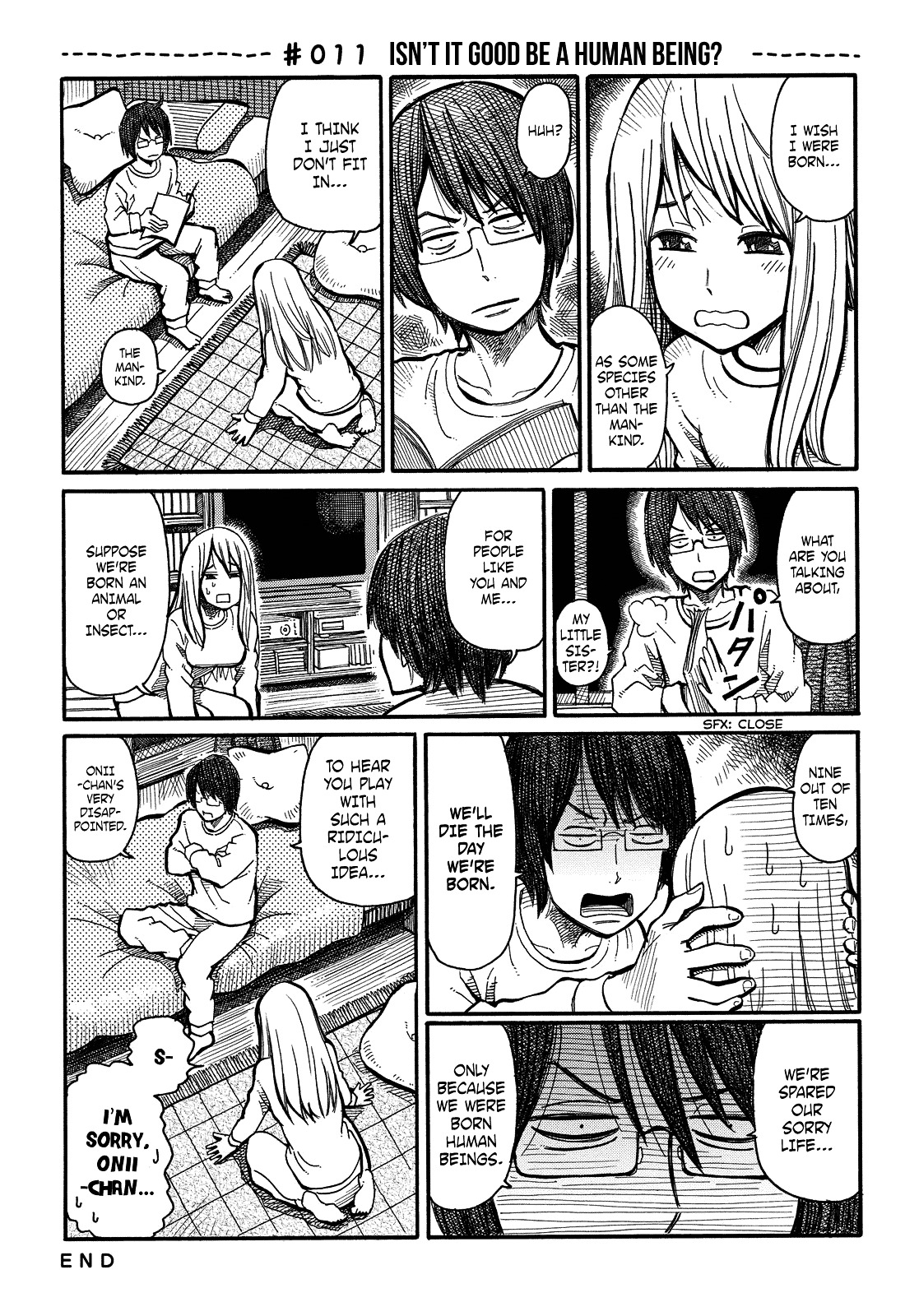 Hatarakanai Futari (The Jobless Siblings) Chapter 11 page 1 - Chapter 11 : Isn't It Good to Be A Human Being?