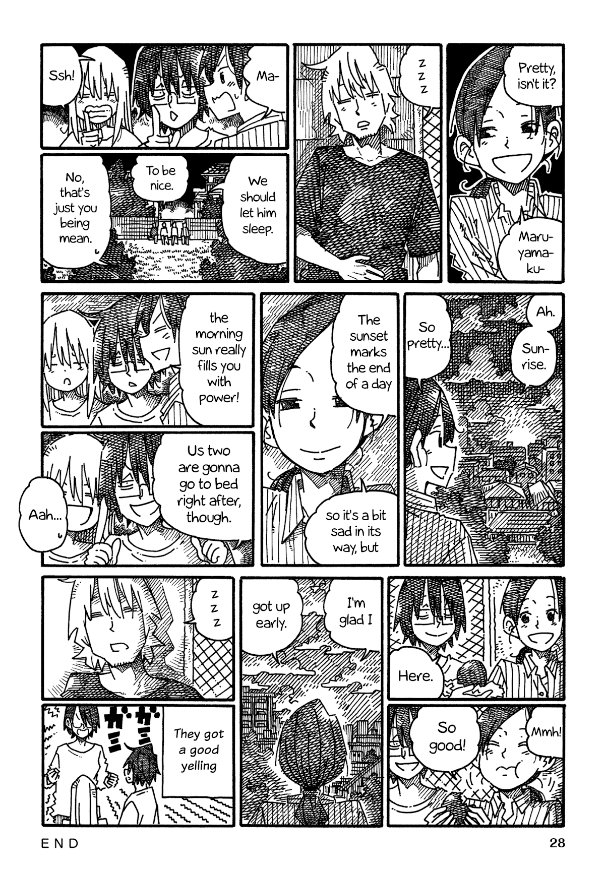 Hatarakanai Futari (The Jobless Siblings) Chapter 1102 page 4 - Chapter 1102: Sunrise With the Gang