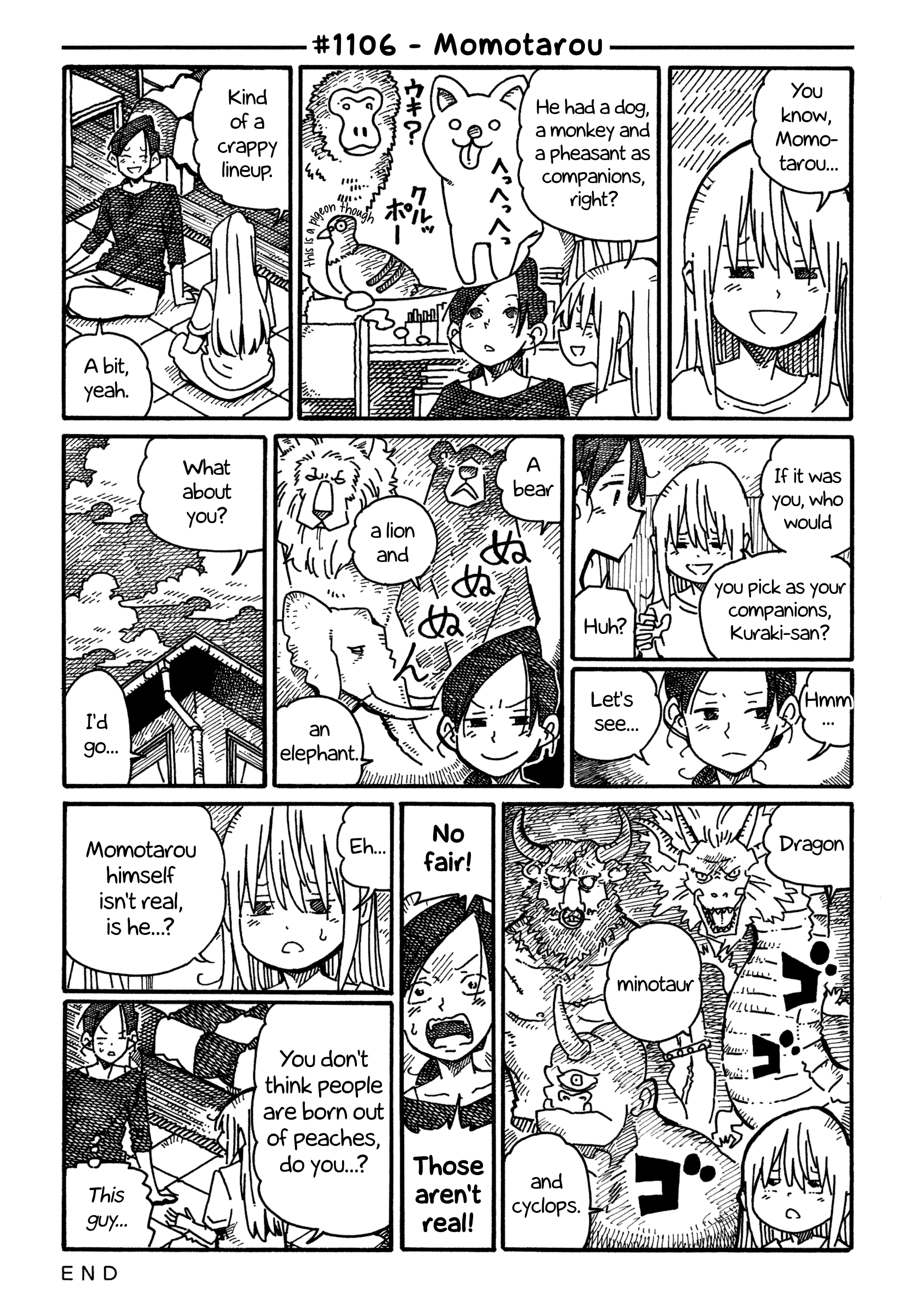 Hatarakanai Futari (The Jobless Siblings) Chapter 1106 page 1 - Chapter 1106: Momotarou