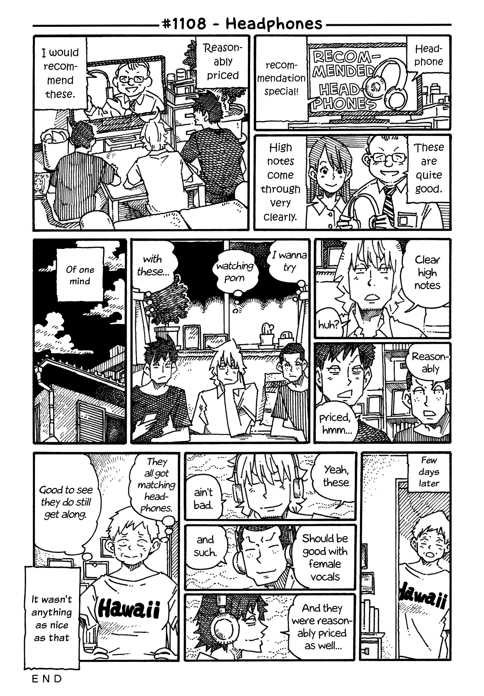 Hatarakanai Futari (The Jobless Siblings) Chapter 1108 page 1 - Chapter 1108: Headphones