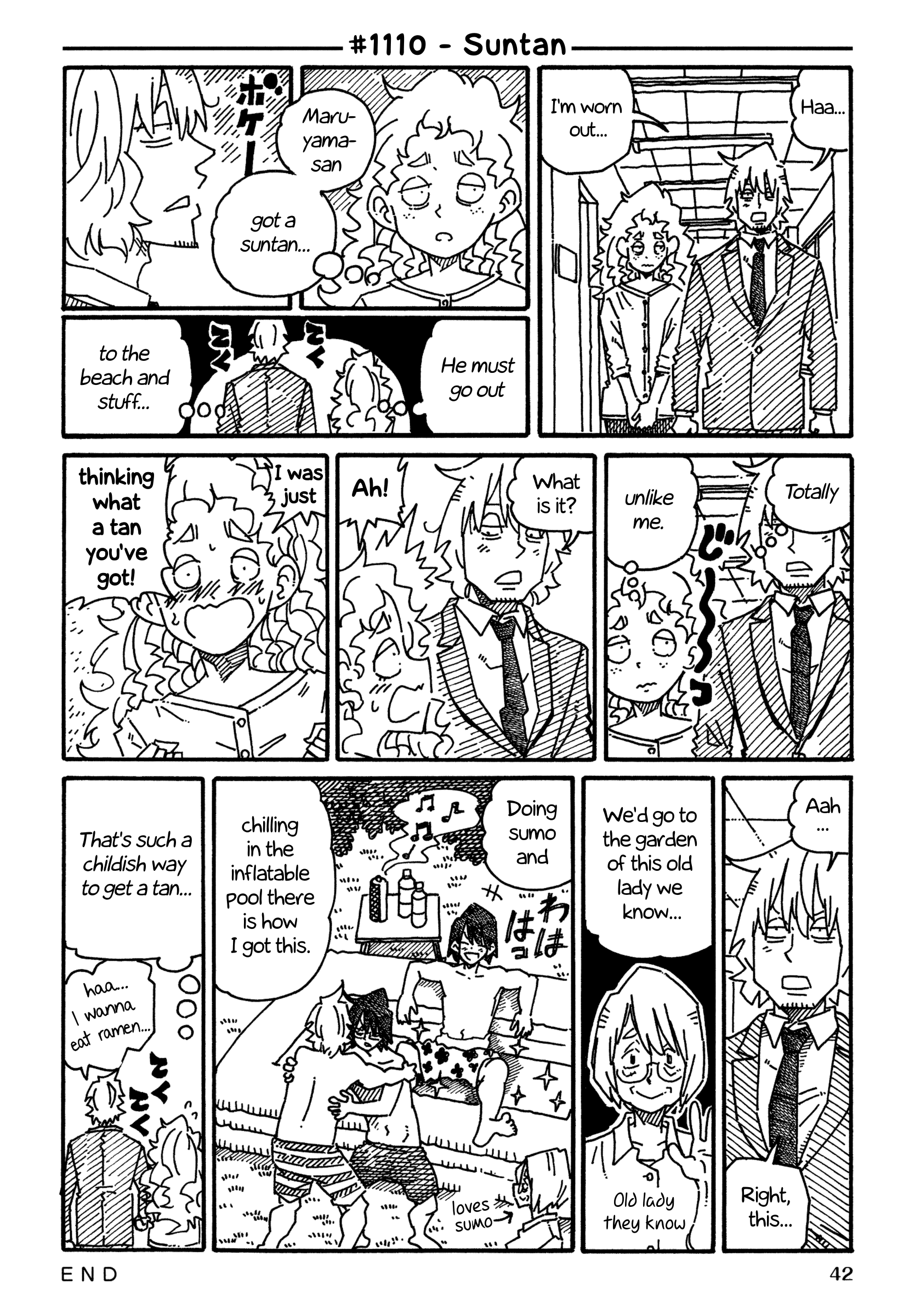 Hatarakanai Futari (The Jobless Siblings) Chapter 1110 page 1 - Chapter 1110: Suntan