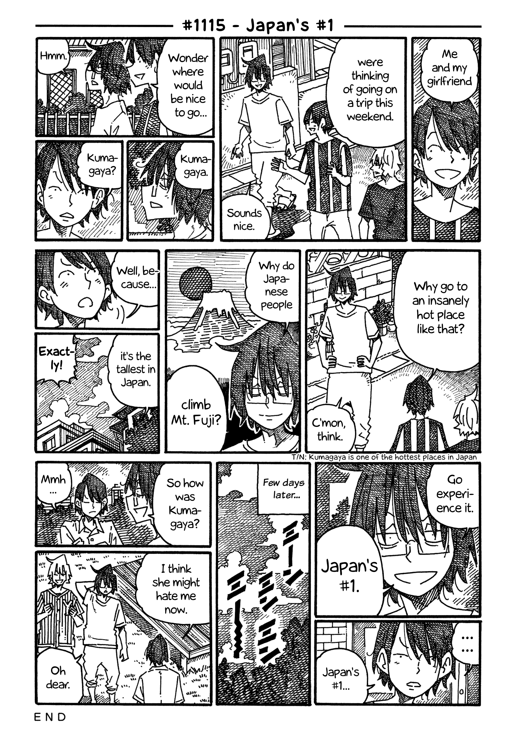 Hatarakanai Futari (The Jobless Siblings) Chapter 1115 page 1 - Chapter 1115: Japan's #1