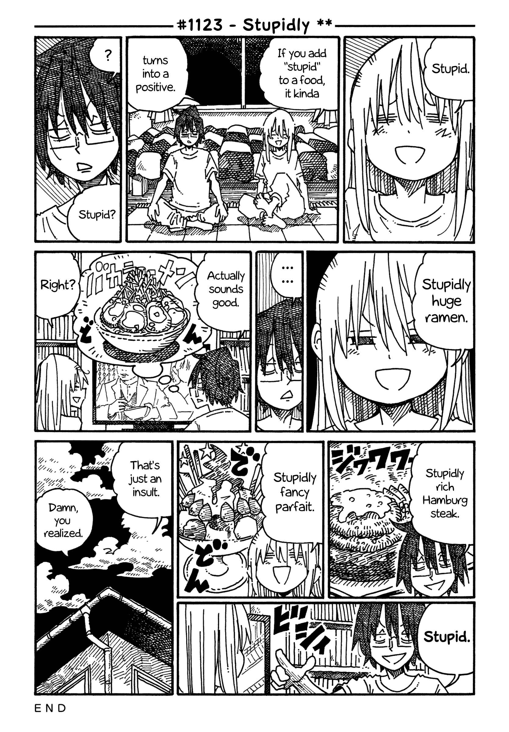 Hatarakanai Futari (The Jobless Siblings) Chapter 1123 page 1 - Chapter 1123: Stupidly **