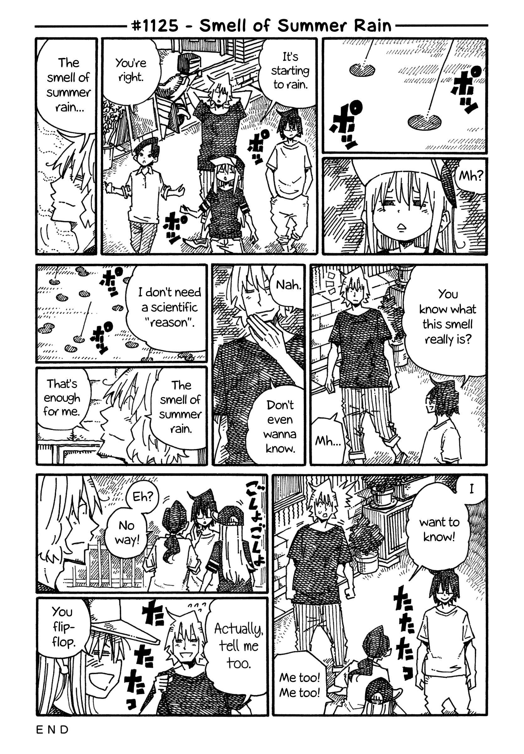 Hatarakanai Futari (The Jobless Siblings) Chapter 1125 page 1 - Chapter 1125: Smell of Summer Rain