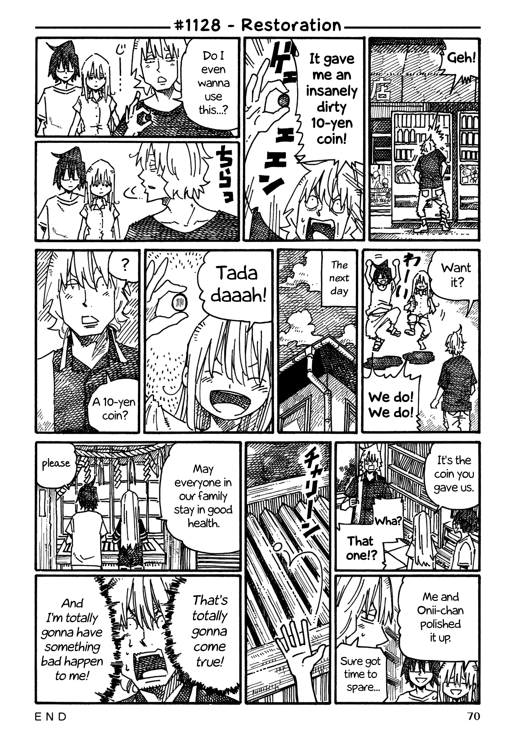Hatarakanai Futari (The Jobless Siblings) Chapter 1128 page 1 - Chapter 1128: Restoration