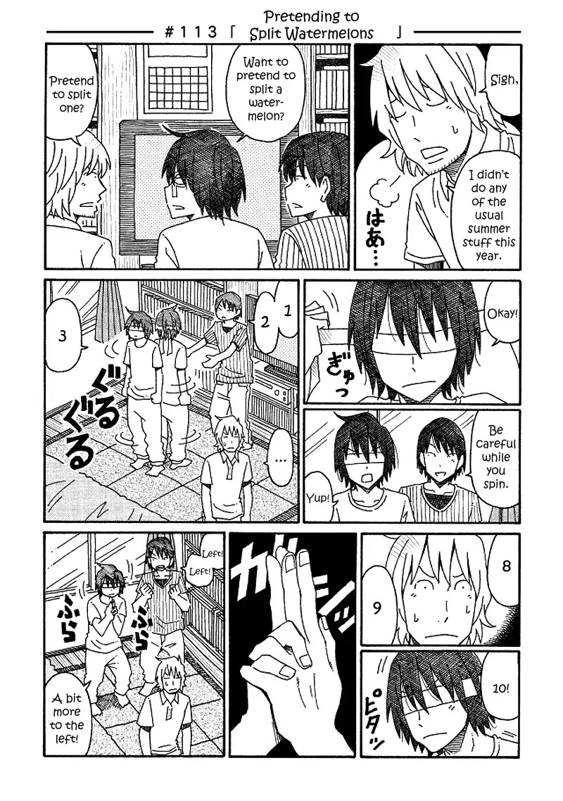 Hatarakanai Futari (The Jobless Siblings) Chapter 113 page 1 - Chapter 113: Pretending to Split Watermelons