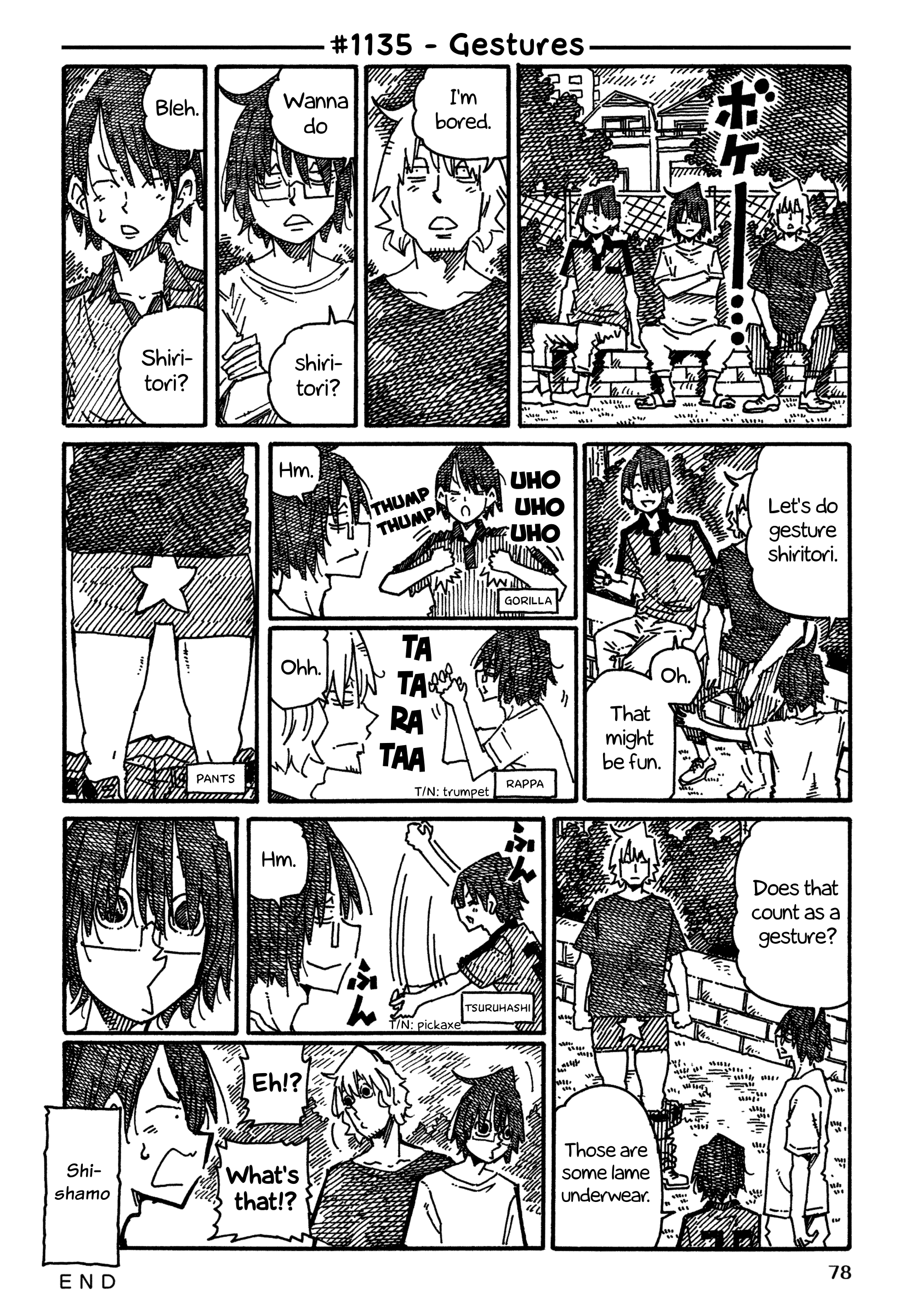 Hatarakanai Futari (The Jobless Siblings) Chapter 1135 page 1 - Chapter 1135: Gestures