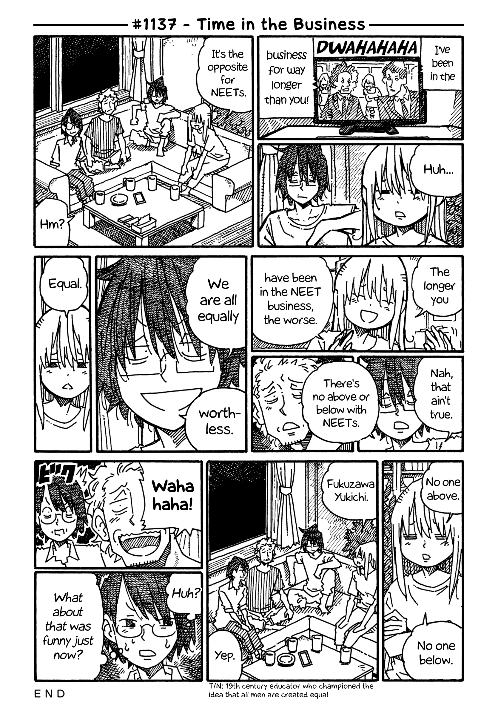 Hatarakanai Futari (The Jobless Siblings) Chapter 1137 page 1 - Chapter 1137: Time in the Business