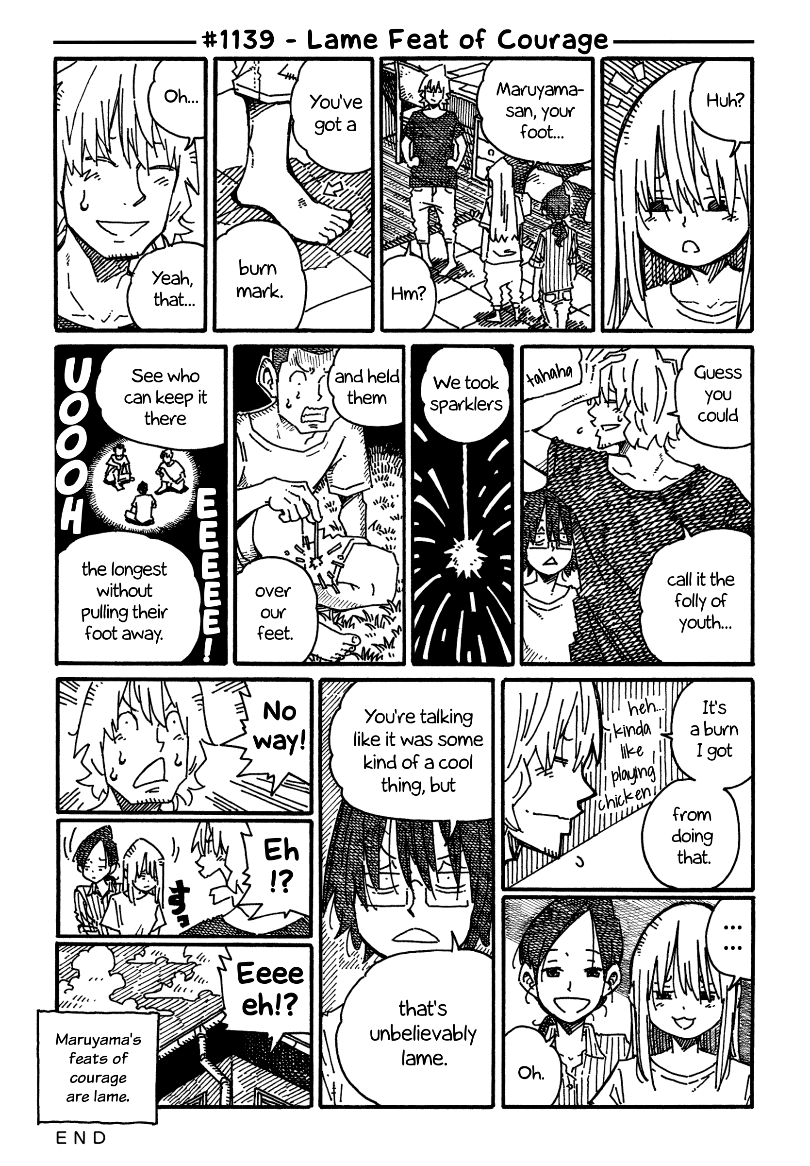 Hatarakanai Futari (The Jobless Siblings) Chapter 1139 page 1 - Chapter 1139: Lame Feat of Courage