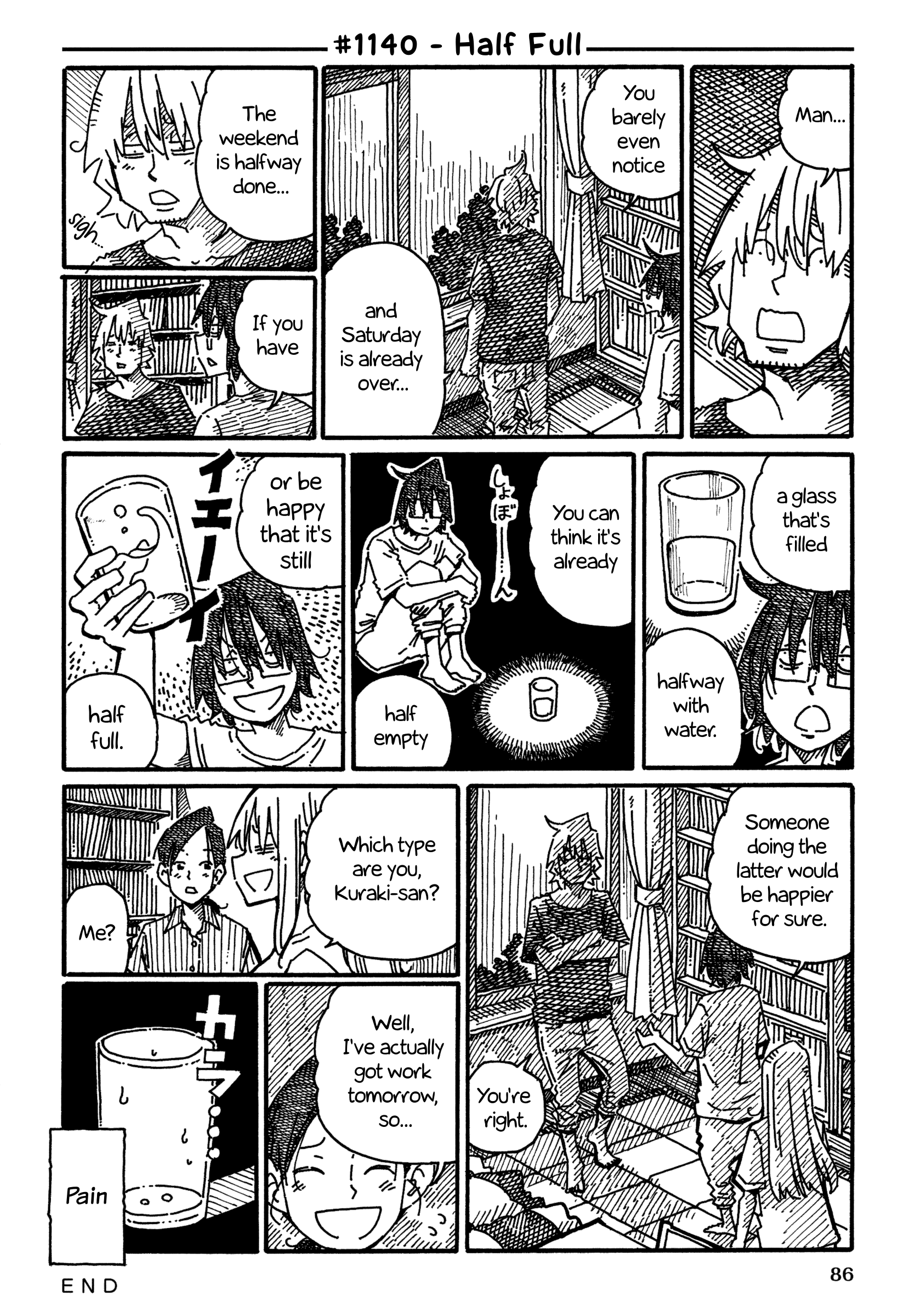 Hatarakanai Futari (The Jobless Siblings) Chapter 1140 page 1 - Chapter 1140: Half Full