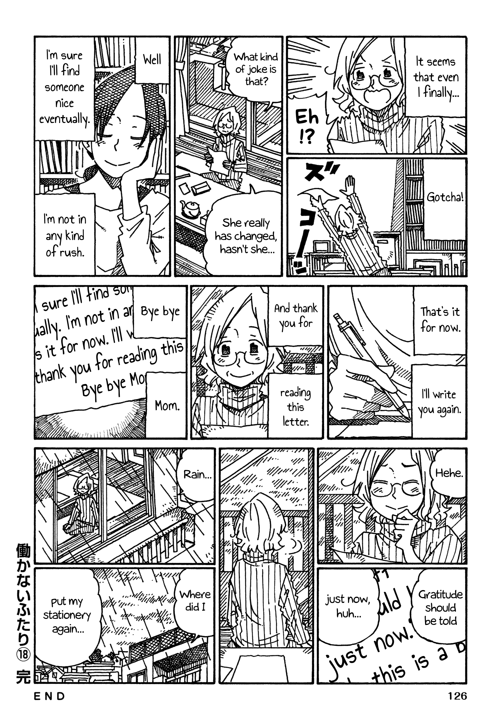 Hatarakanai Futari (The Jobless Siblings) Chapter 1155.2 page 8 - Chapter 1155.2: A Letter to Mother
