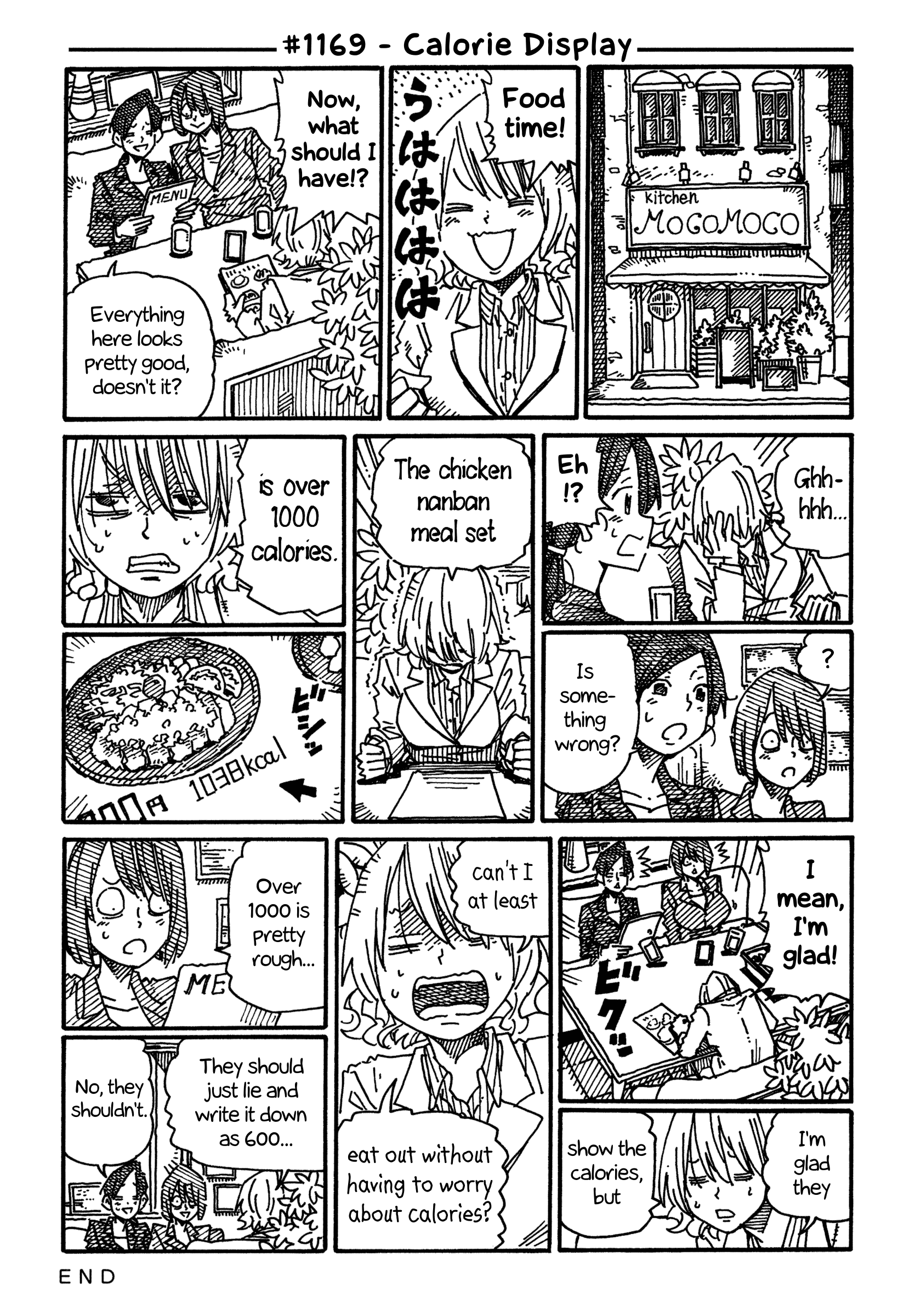 Hatarakanai Futari (The Jobless Siblings) Chapter 1169 page 1 - Chapter 1169: Calorie Display