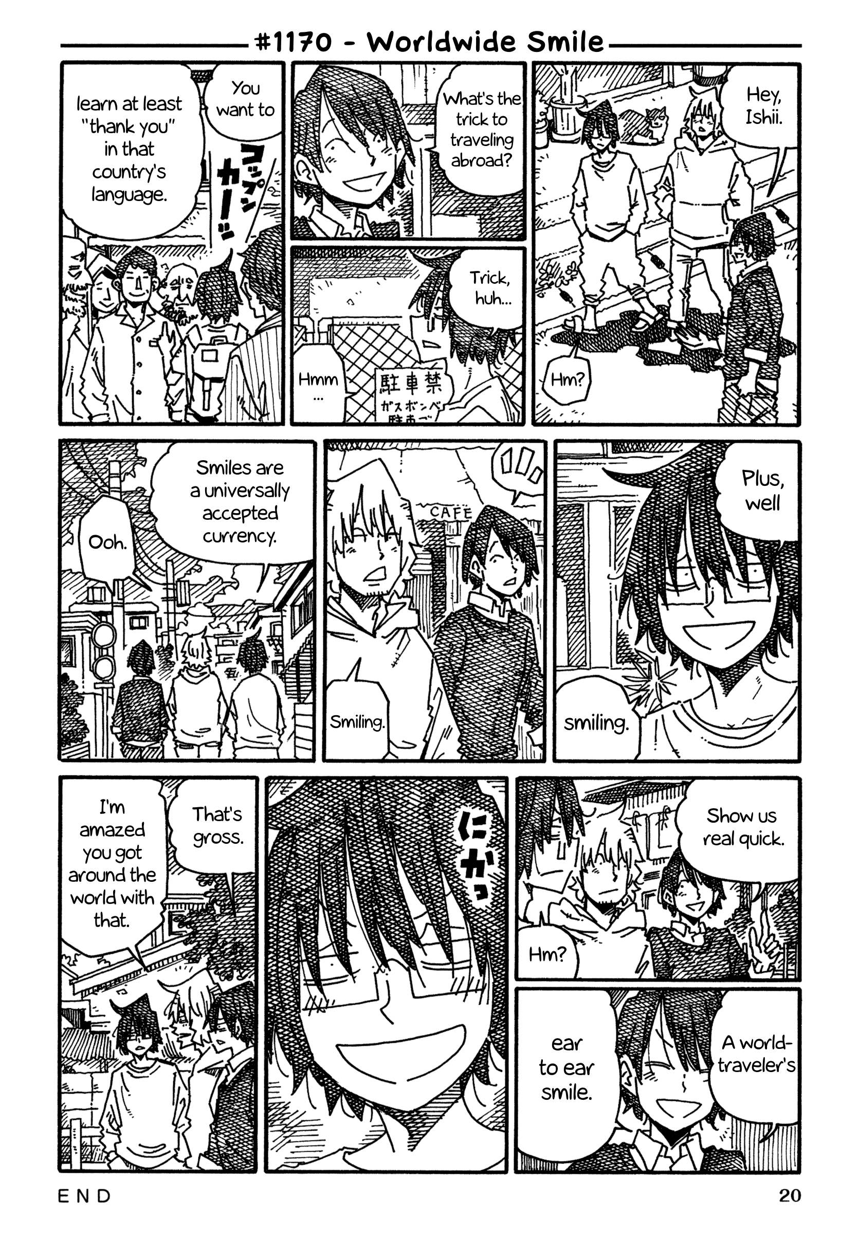 Hatarakanai Futari (The Jobless Siblings) Chapter 1170 page 1 - Chapter 1170: Worldwide Smile