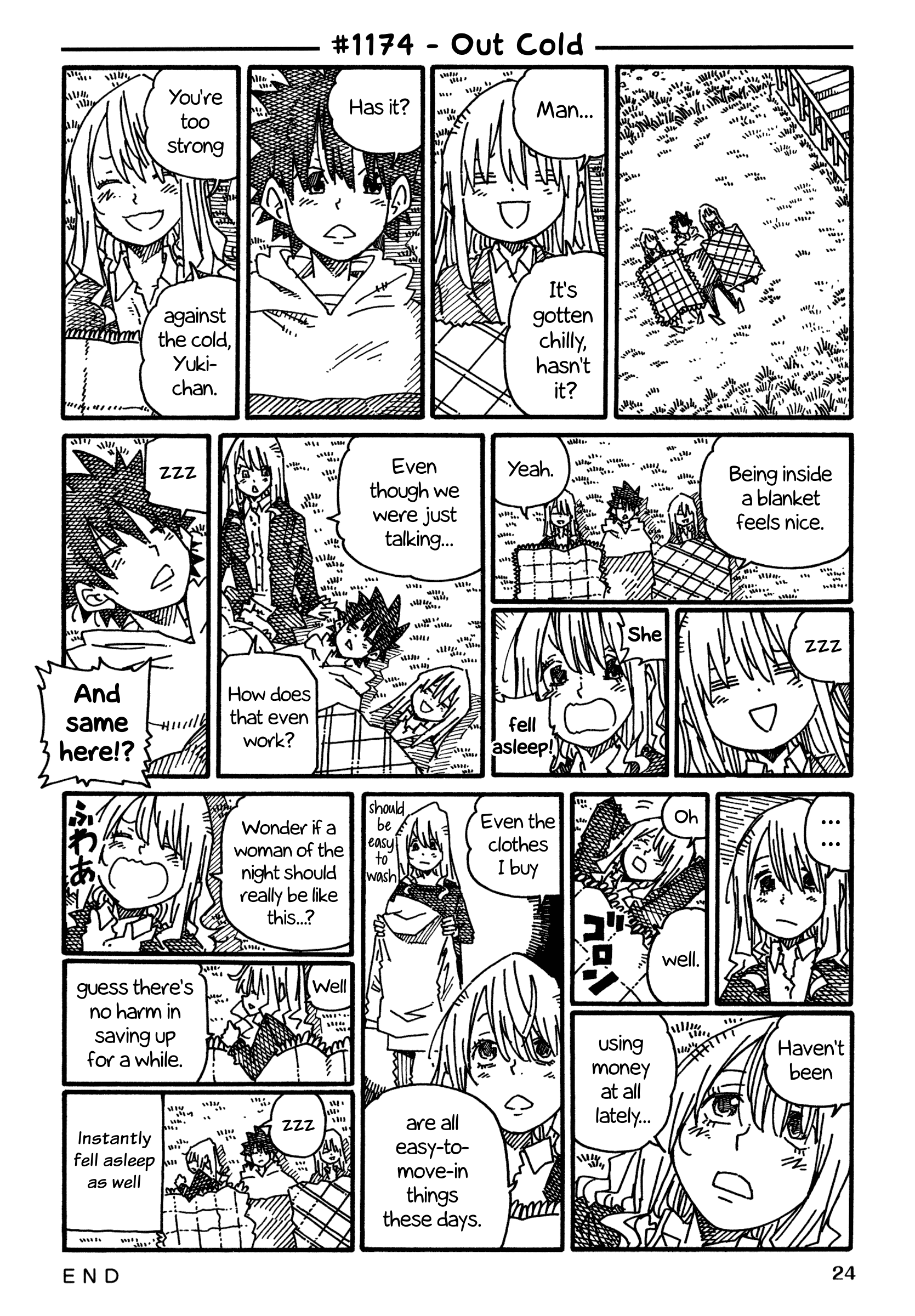 Hatarakanai Futari (The Jobless Siblings) Chapter 1174 page 1 - Chapter 1174: Out Cold