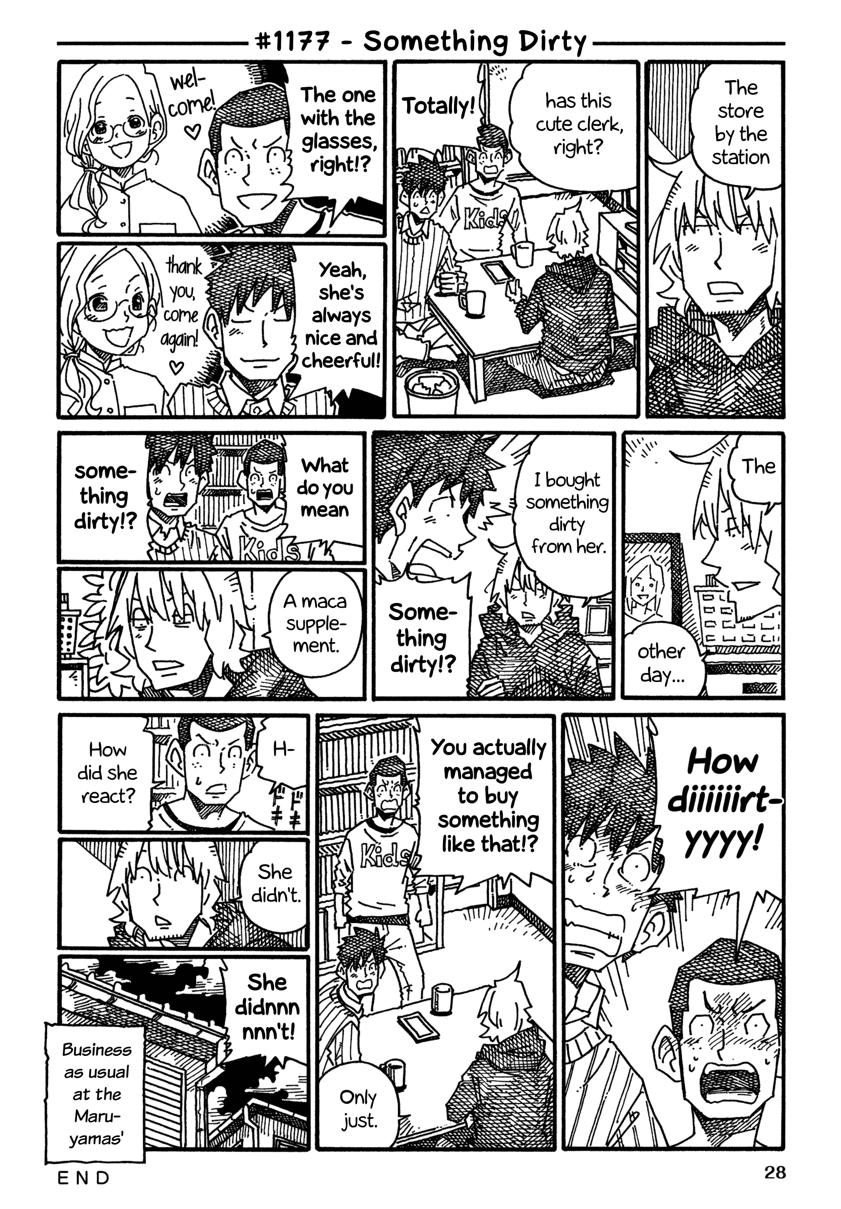 Hatarakanai Futari (The Jobless Siblings) Chapter 1177 page 1 - Chapter 1177: Something Dirty