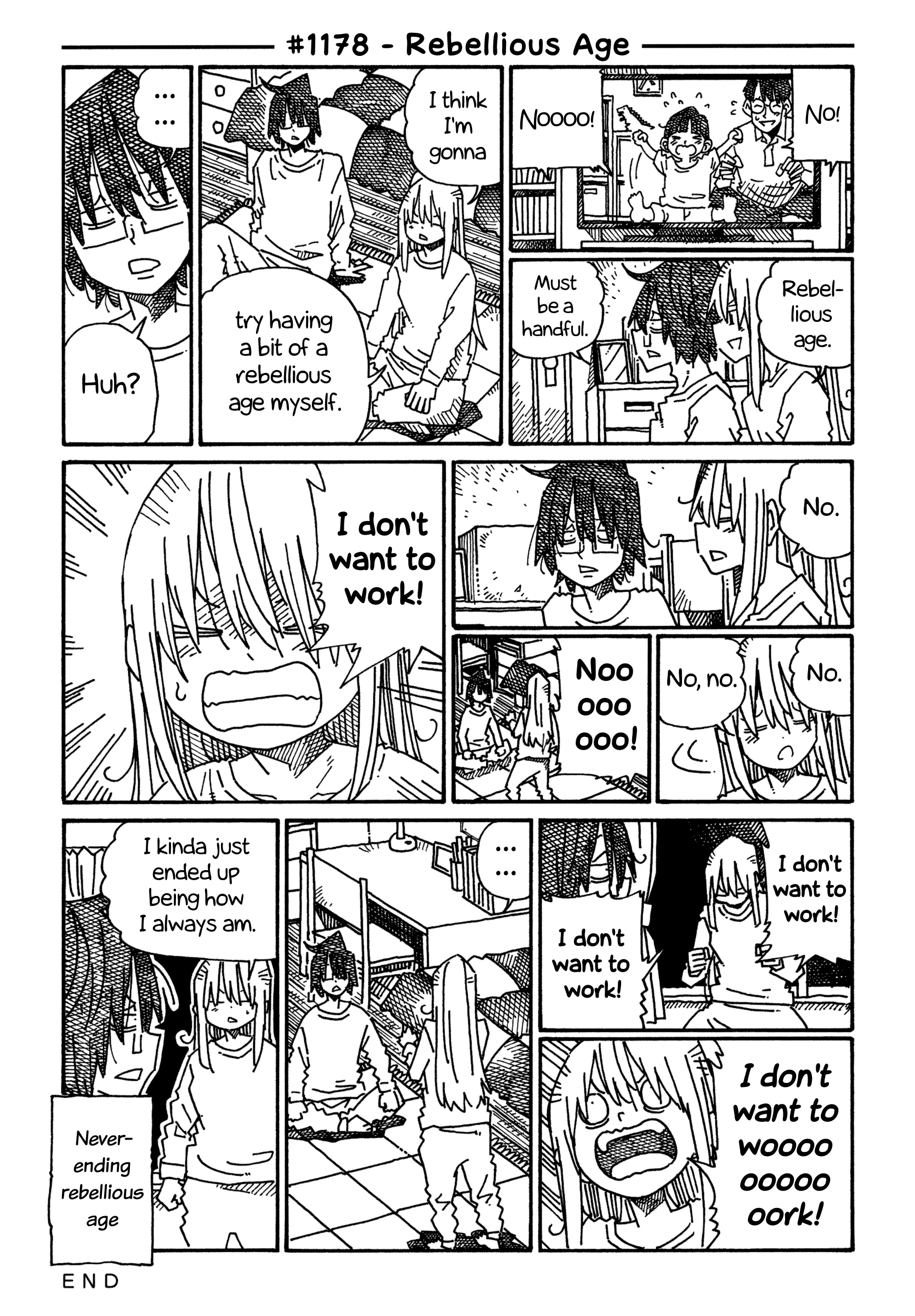Hatarakanai Futari (The Jobless Siblings) Chapter 1178 page 1 - Chapter 1178: Rebellious Age