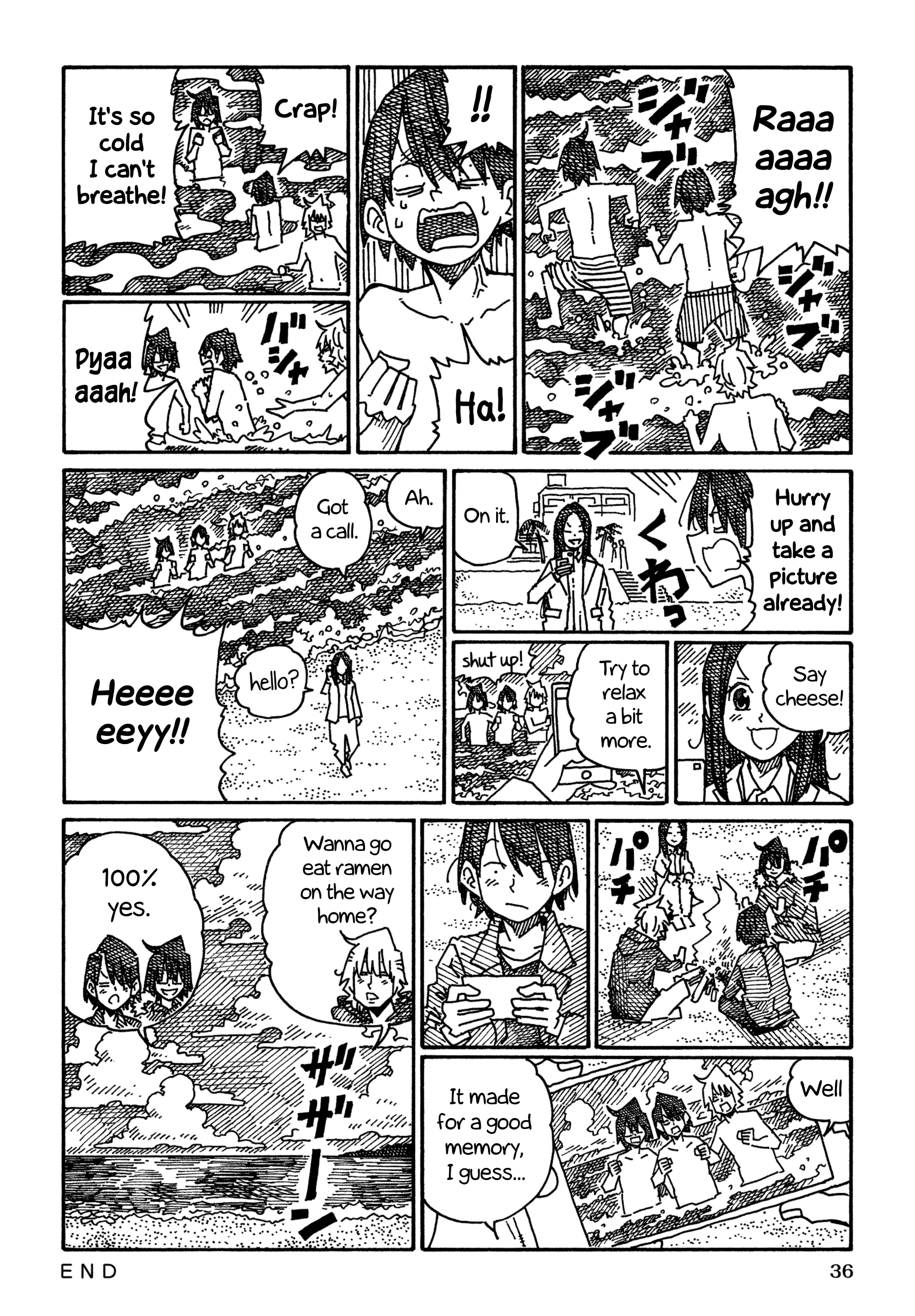 Hatarakanai Futari (The Jobless Siblings) Chapter 1180 page 4 - Chapter 1180: Winter Beach